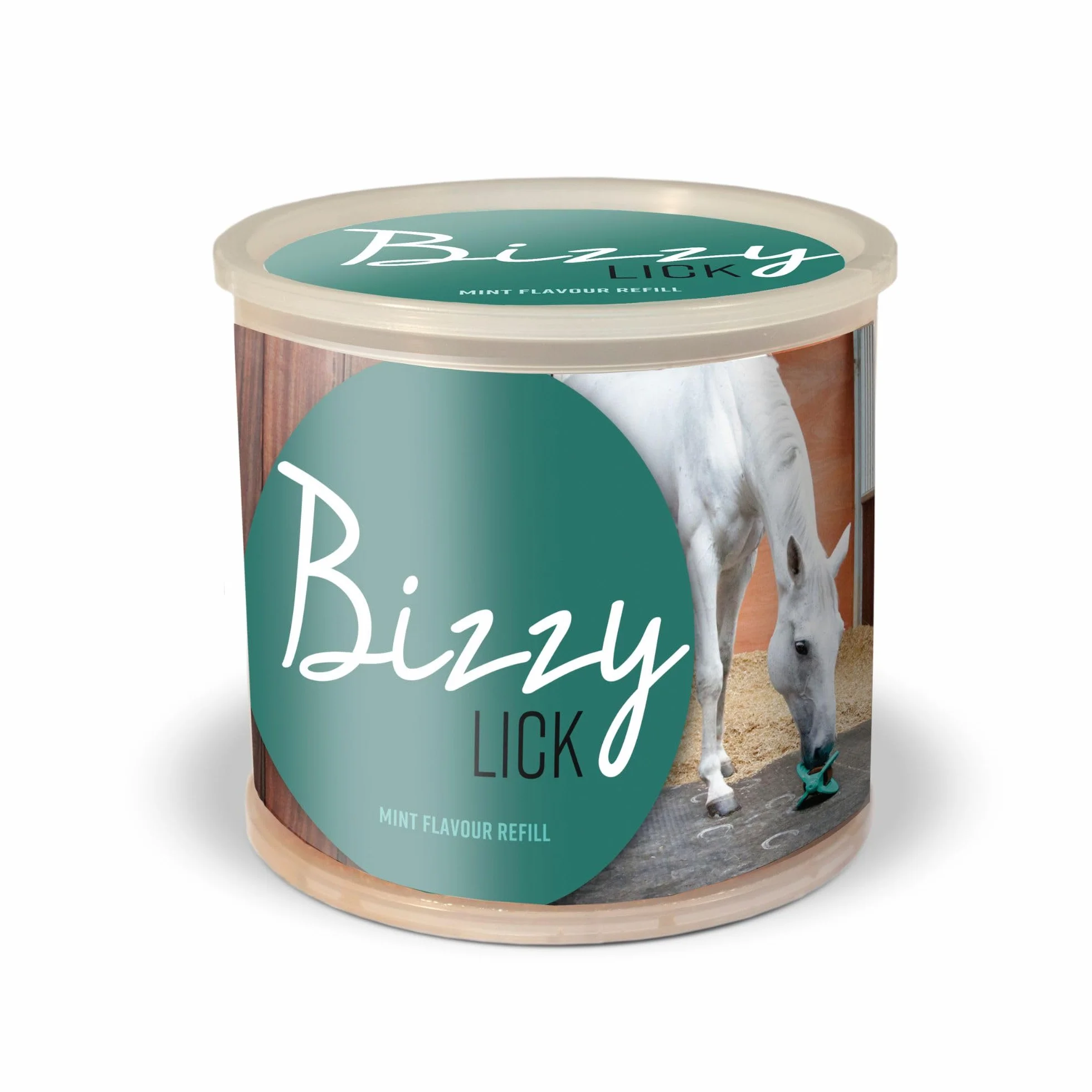 Waldhausen Bizzy Horse Leckstein, 1 kg, Minze