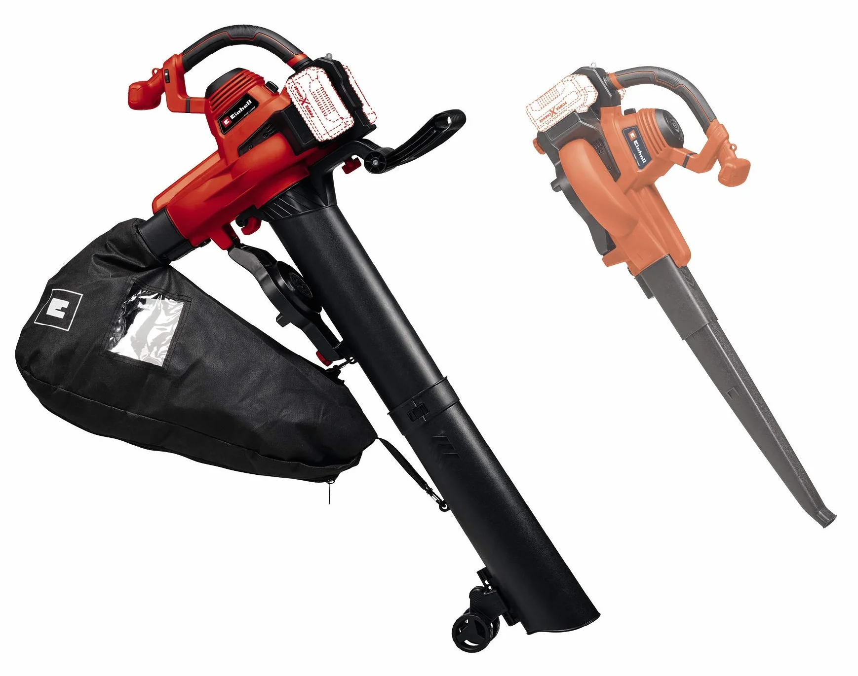 Bezprzewodowa dmuchawa do liści Power X-Change 36V i odkurzacz - dmuchawa powietrza z funkcją ssania i przełącznikiem turbo - Dmuchawa ogrodowa GE-CL 36/230 Li E Solo (baterie nie są dołączone)