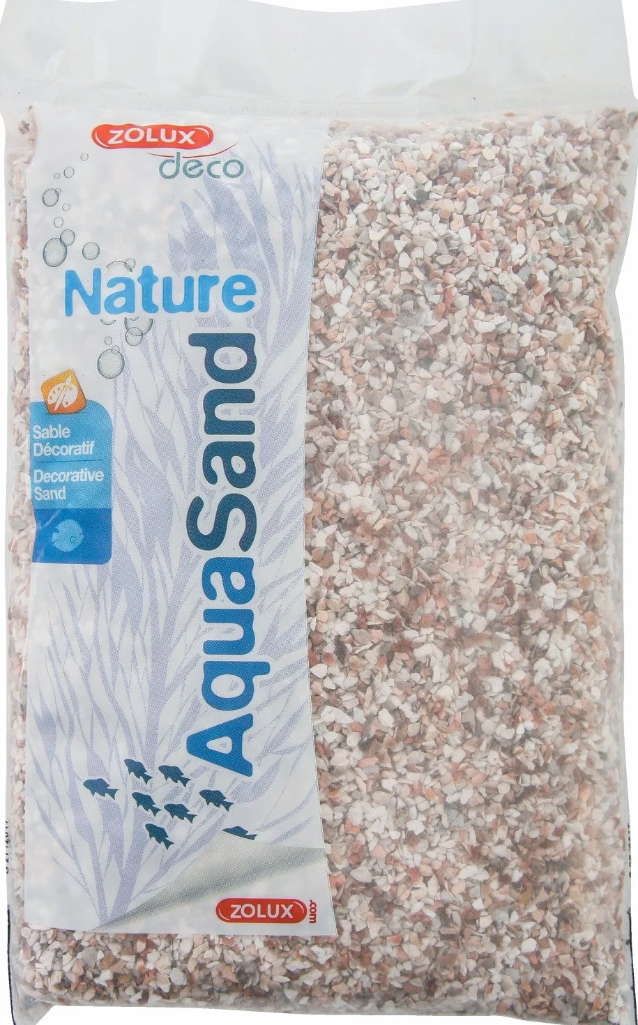 Zolux Żwir do akwariów 1,6-3 mm 0,8 kg różowy