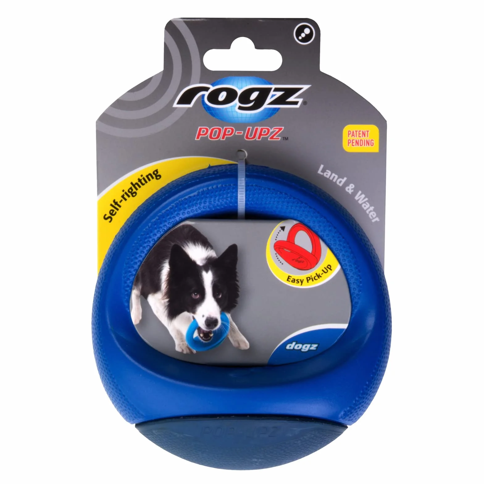 ROGZ PU04-B Pop Upz pierścień do rzucania L niebieski