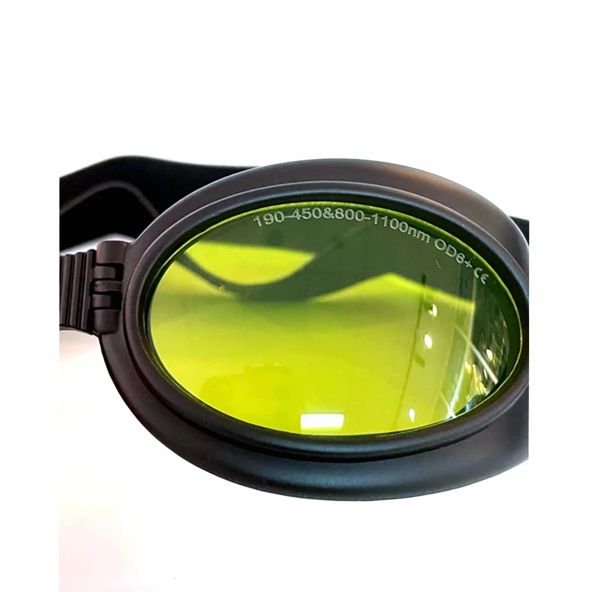 Okulary ochronne laserowe dla psów 1064 nm Gogle 190-450nm i 800-1100nm UV400 (rozmiar XL) dla zwierząt domowych 25-35 kg