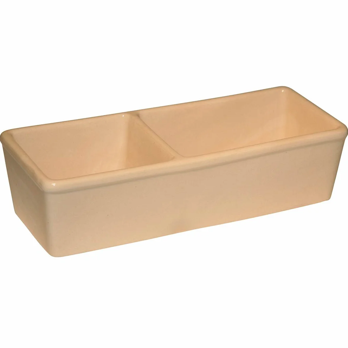 Kerbl Ceramiczna podwójna miska 350-450 ml