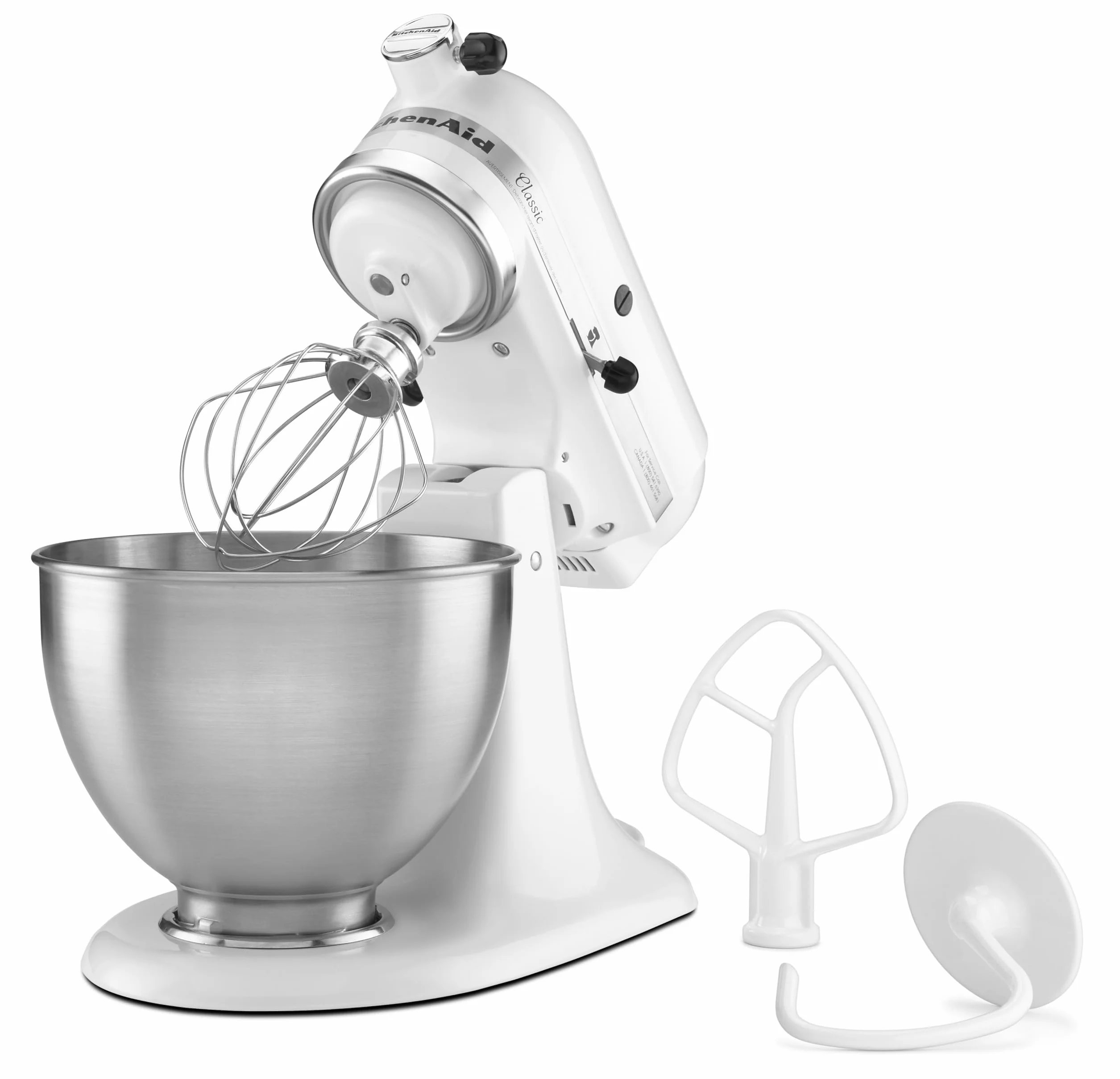 Kitchenaid Classic Robot Kuchenny, Biały/Srebrny, 4.3 l