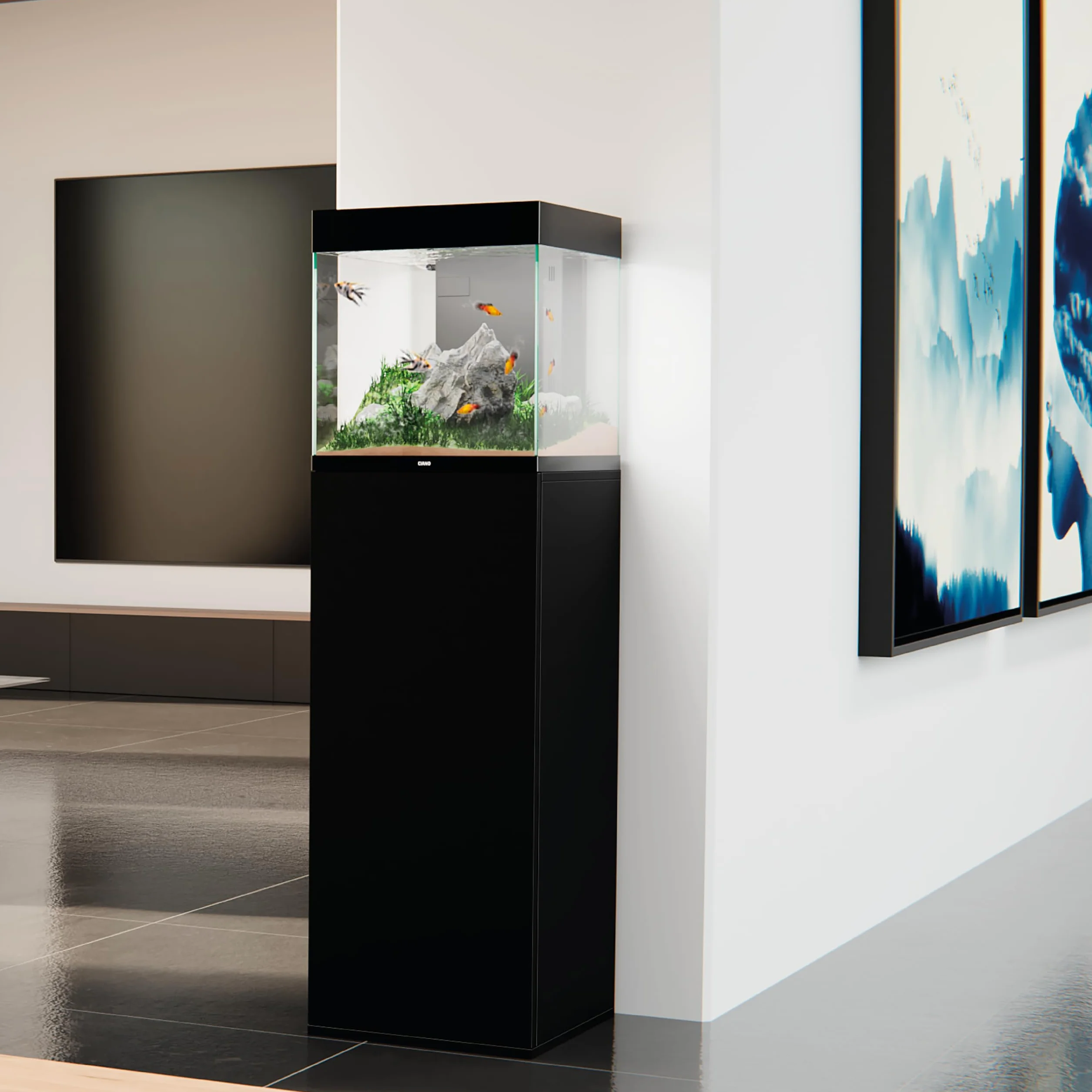 CIANO Akwarium Emotion Pro 40 Czarny