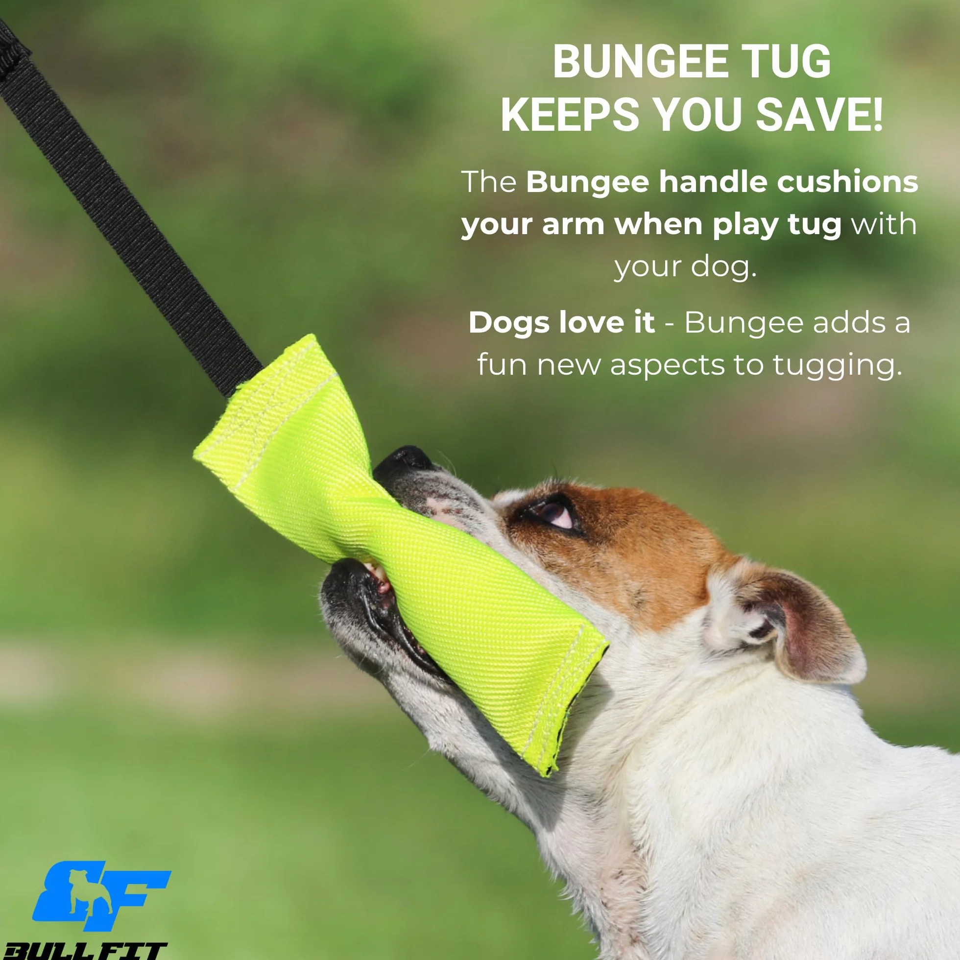 Bull Fit Bungee Szarpak dla psa 25 cm trening obronny kynologia sportowa
