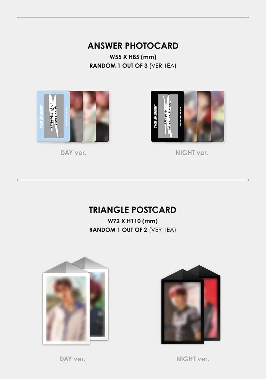 PARK JIHOON [THE ANSWER] 6. mini album [Day Ver. ] WANNA ONE PARK JI HOON K-POP SEALED