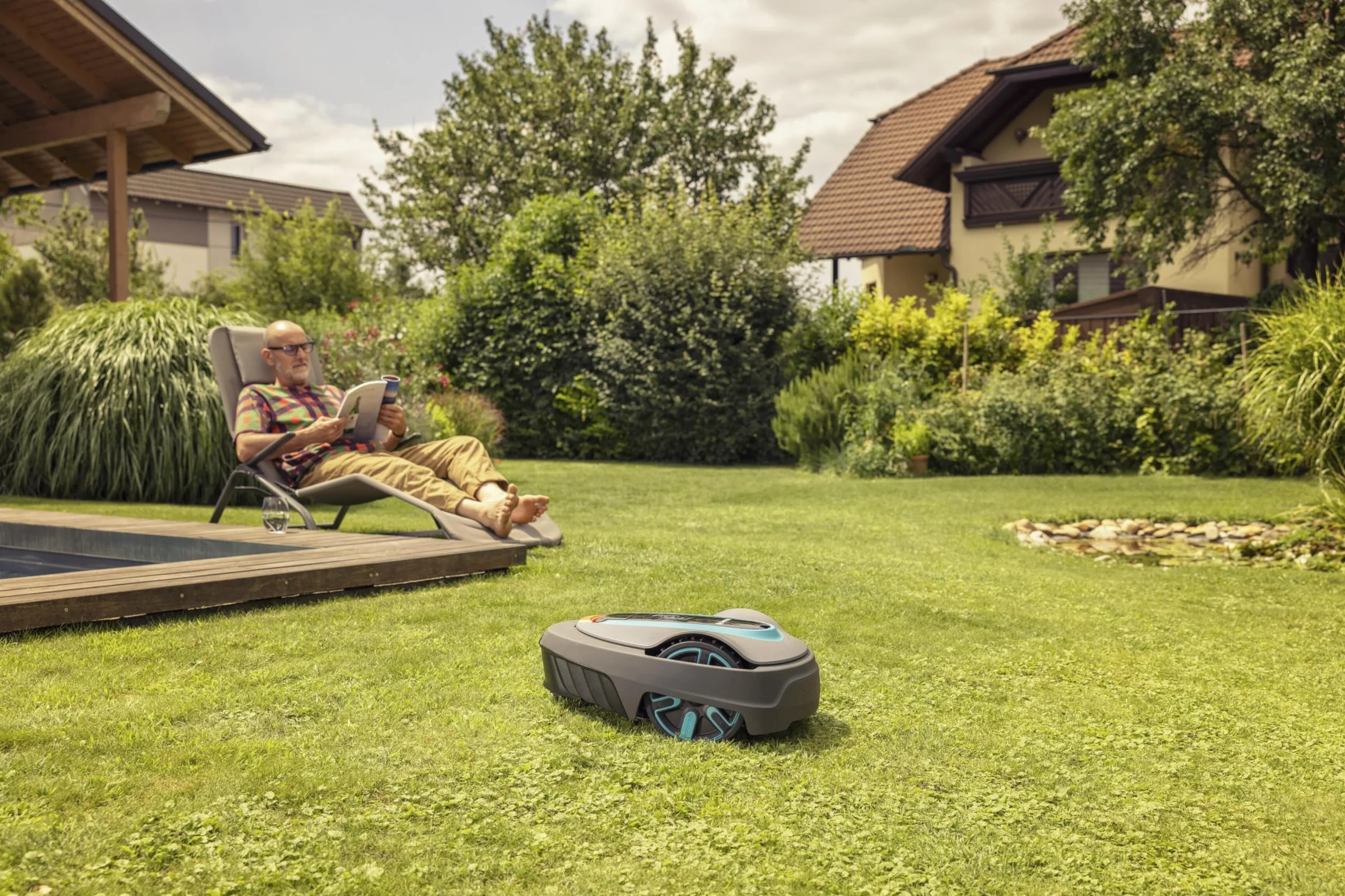 GARDENA Zestaw Inteligentnych Robotów Koszących Sileno City 400 m²