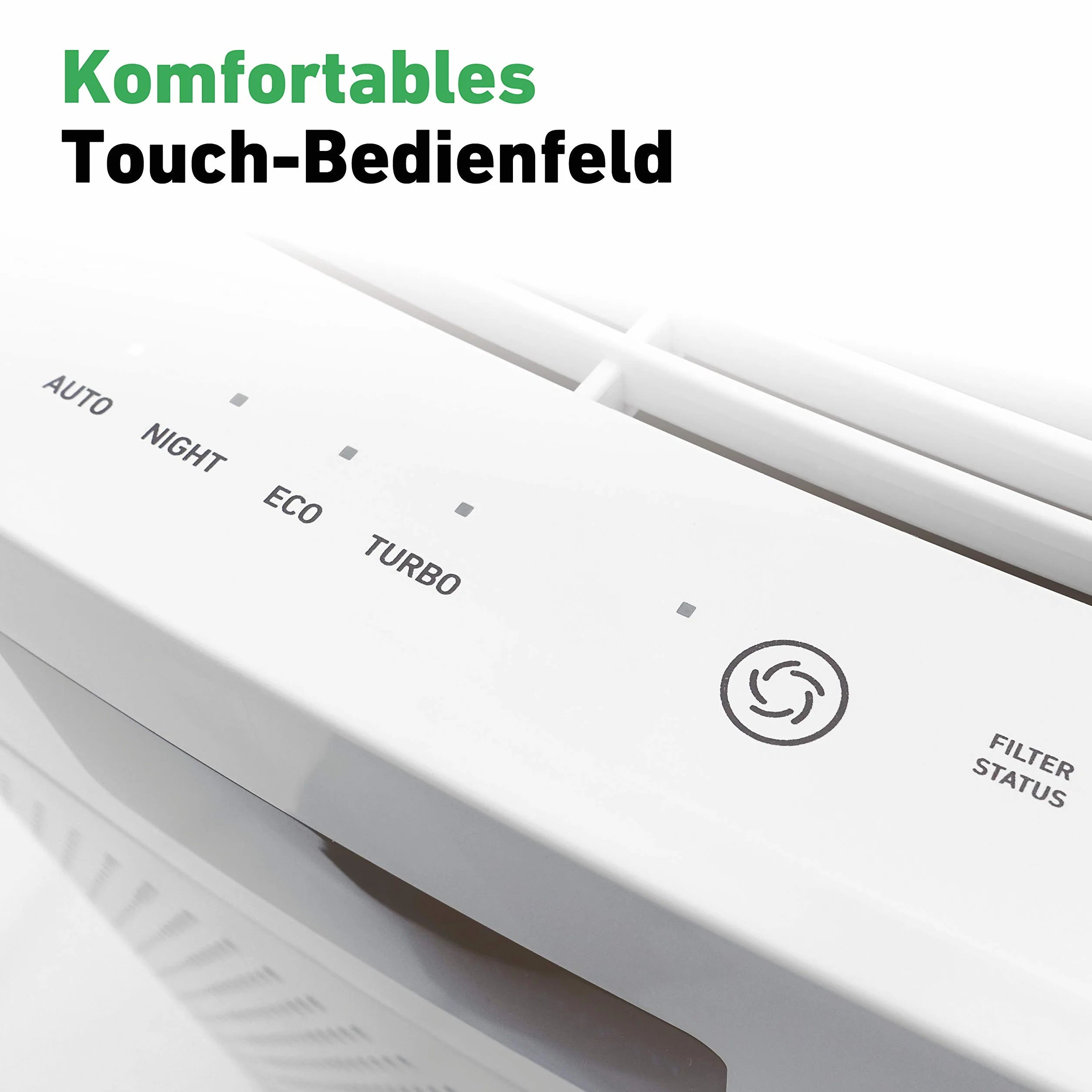 IDEAL - Oczyszczacz powietrza AP25 do 35 m² z filtrem HEPA i filtrem z węglem aktywnym, CADR 250 m³/h przeciwko drobnemu pyłowi, pyłkom, alergenom, bakteriom, dymowi papierosowemu, spalinom – filtr powietrza idealny do domu