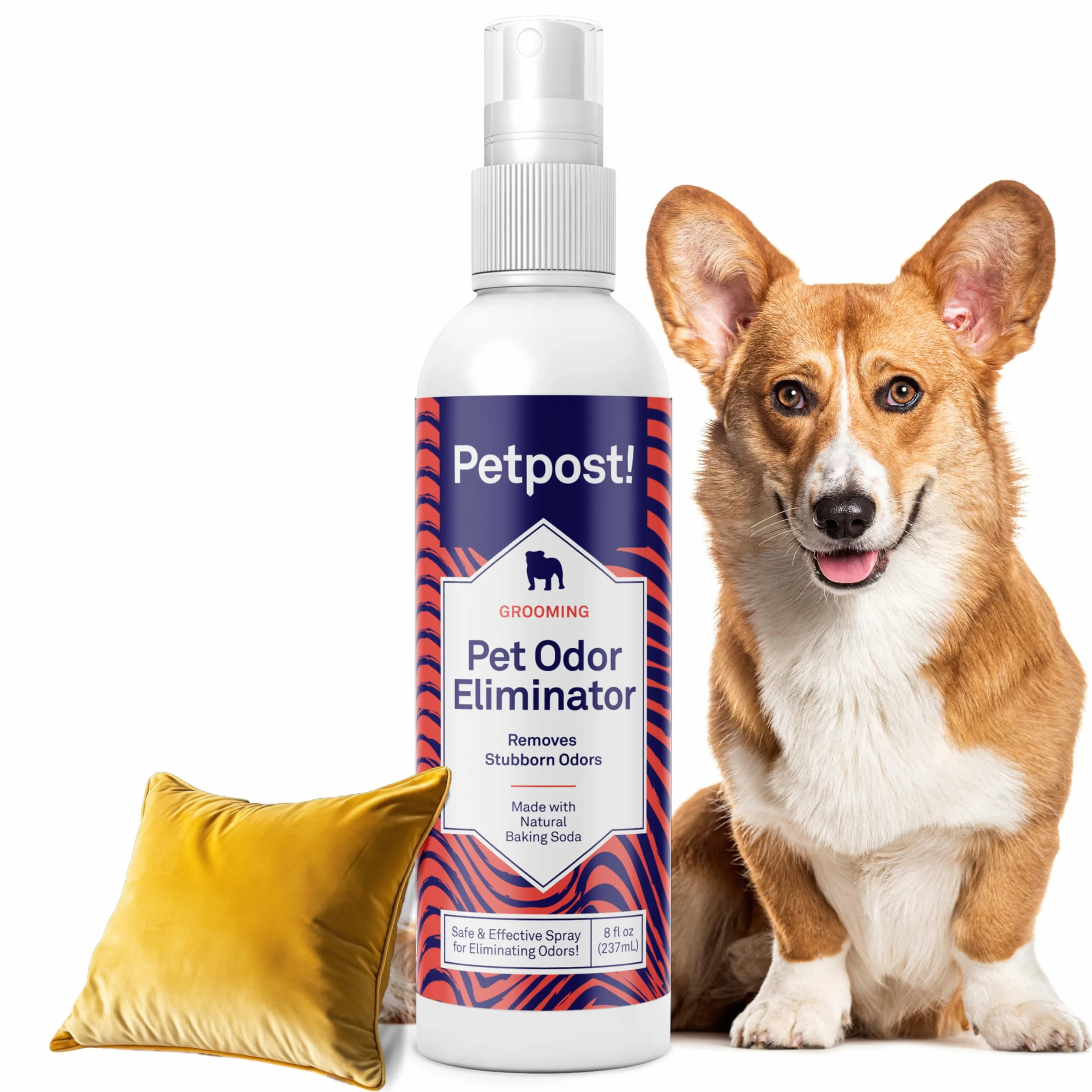 Petpost | Pet Odor Eliminator Spray for Dogs & Cats - Naturally Effective Deodorant and Bad Smell Killer - For Spraying Your Pet or Around the Home