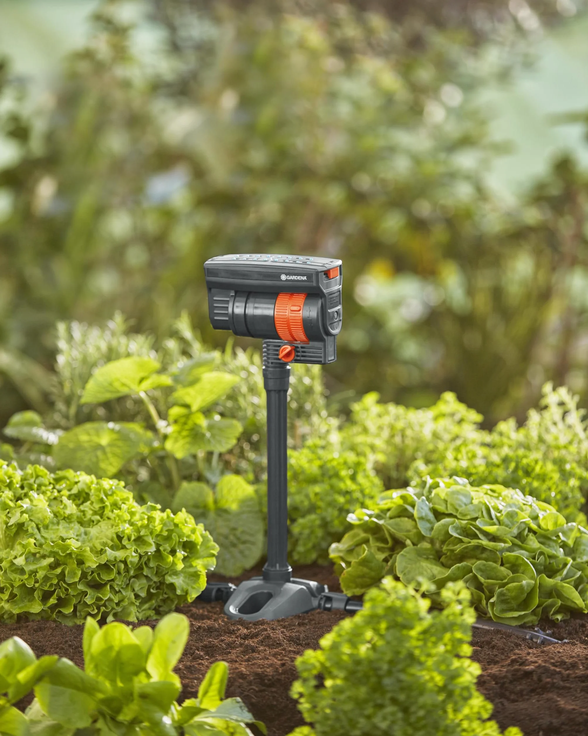Gardena system Micro-Drip zraszacz czworokątny OS 90: Zraszacz do autom. systemu nawadniania, ustawianie do powierzchni prostokątnych do 90 m², technika połączeniowa Quick & Easy (13325-20)