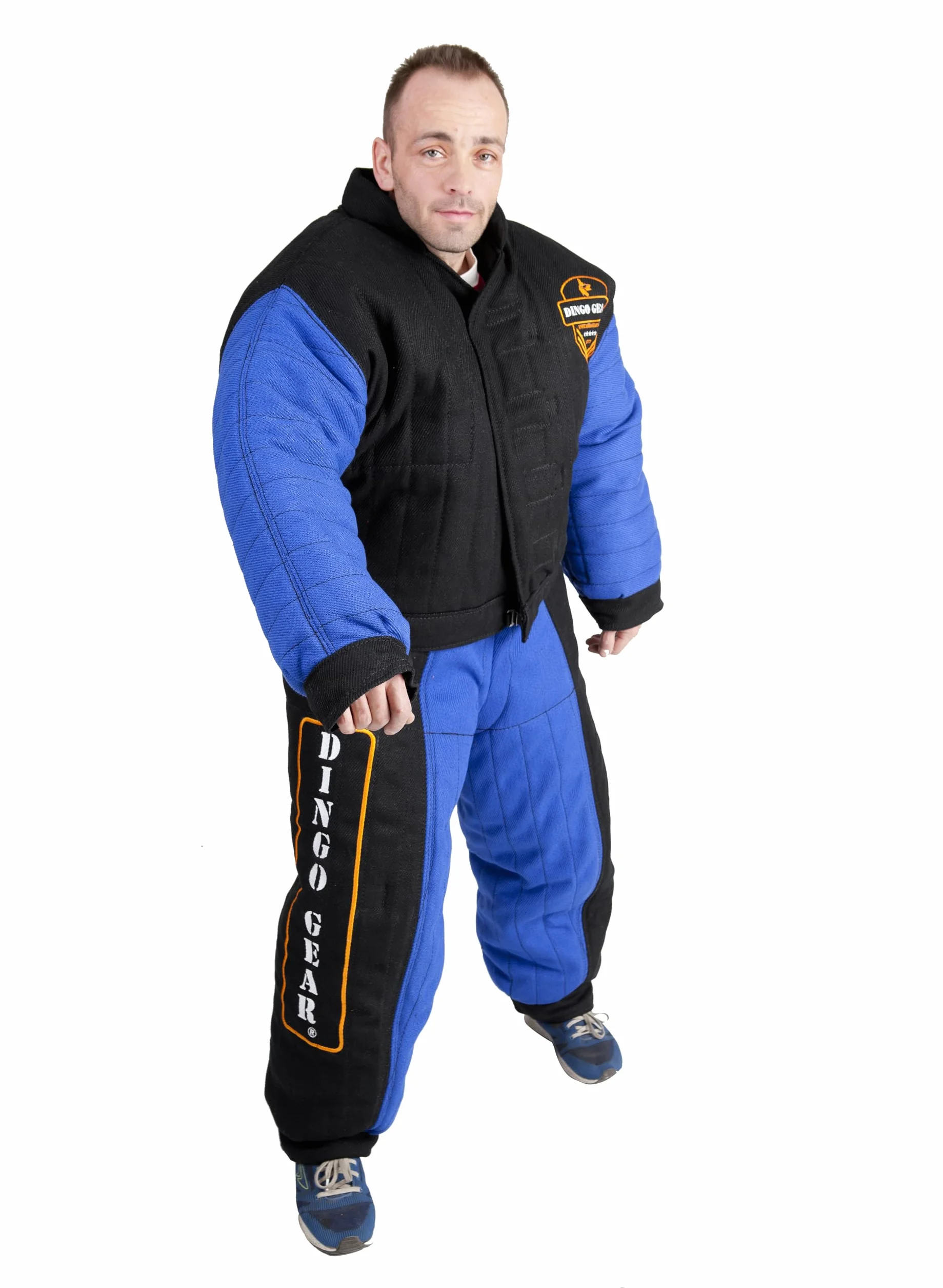 Dingo Gear pełny gryzienie garnitur do szkolenia psa K9 IGP niebieski XL