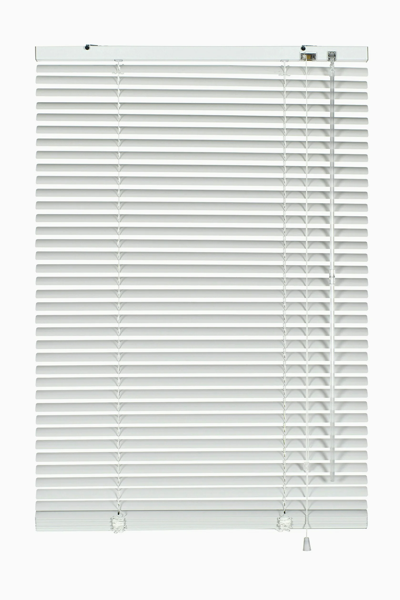 Żaluzja aluminiowa zaciskana Deco Company, Ochrona przed światłem, Wszystkie części montażowe w zestawie, Żaluzje aluminiowe, Srebrne, 45 x 130 cm (szer. x wys.)