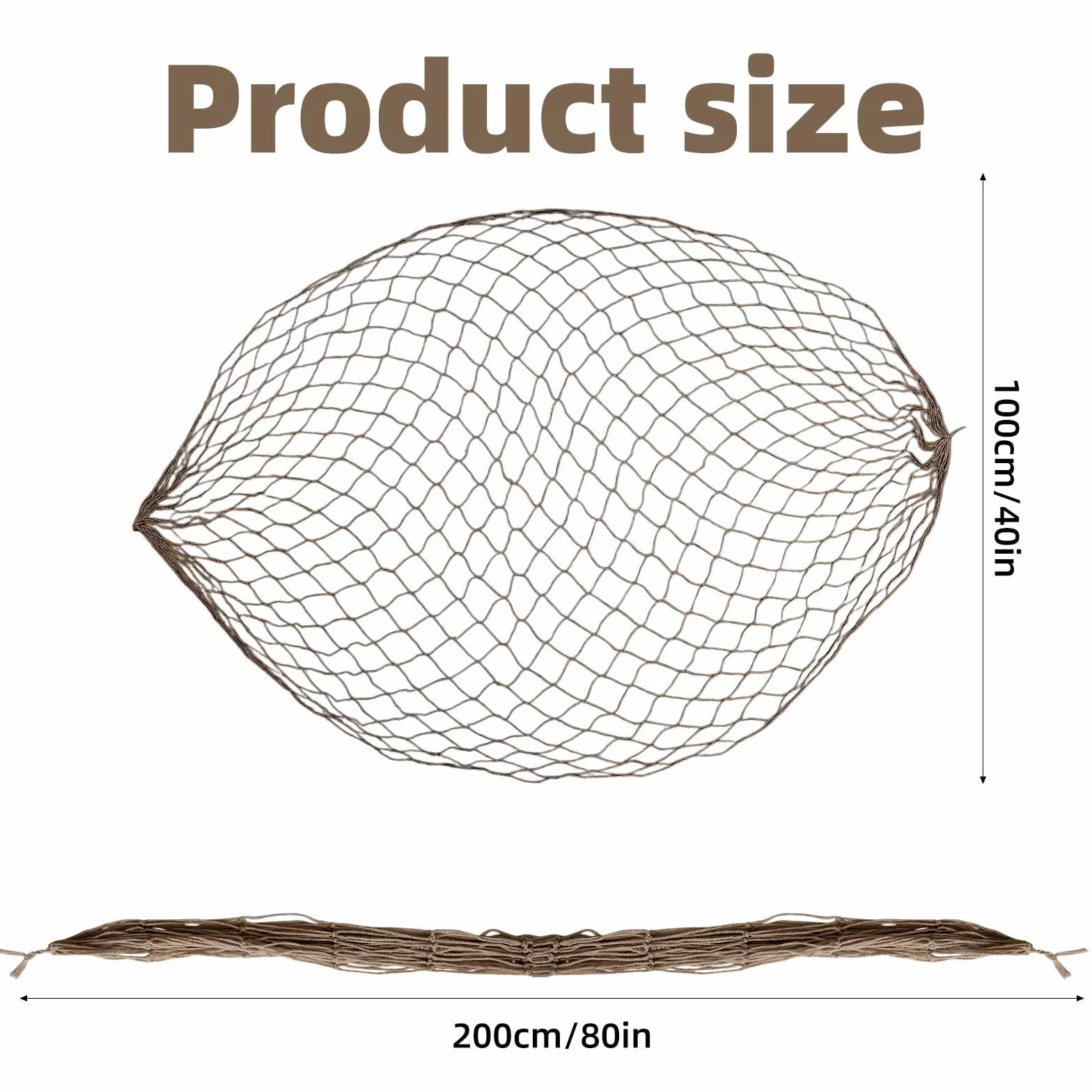 2 szt. 200x100cm Impreza o Tematyce Oceanicznej Dekoracja z Sieci Rybackiej, Bawełna Dekoracja Ścienna w Stylu Marynistycznym Sieć Rybacka Zawieszki na Plażę Piracka Syrenka Artykuły Imprezowe