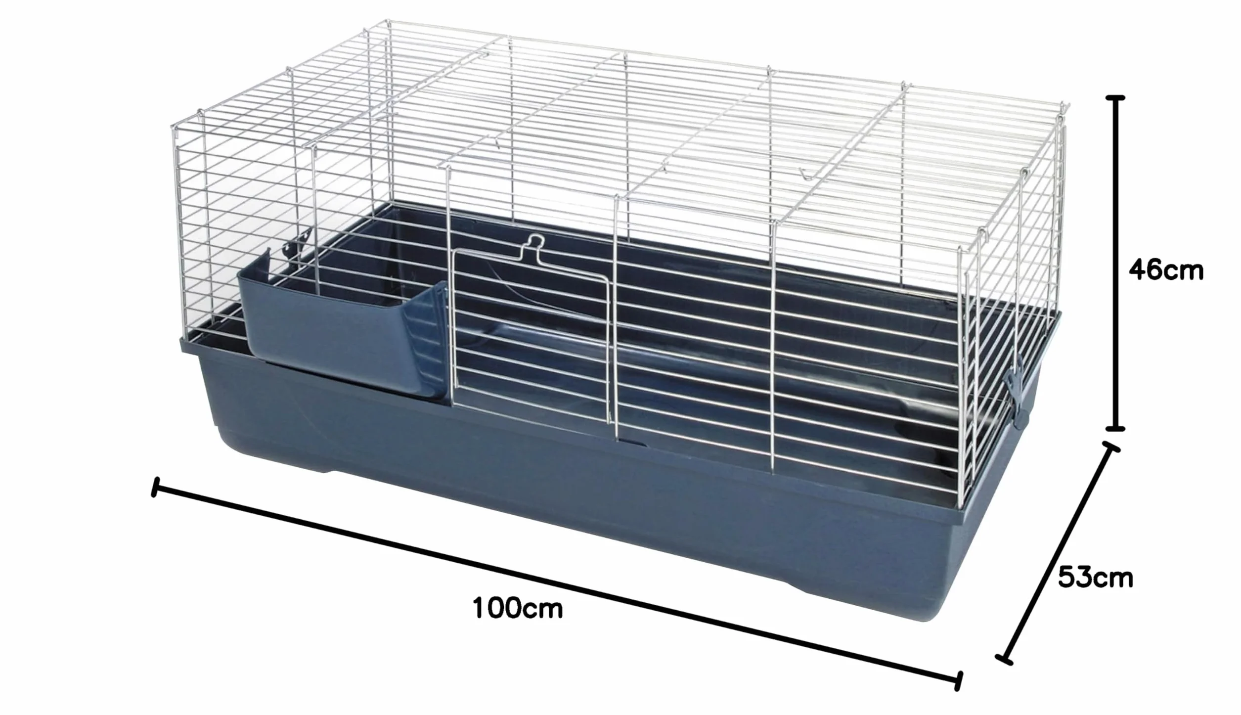 Kerbl 82710 Klatka dla Gryzoni 100 x 53 x 46 cm Niebieski