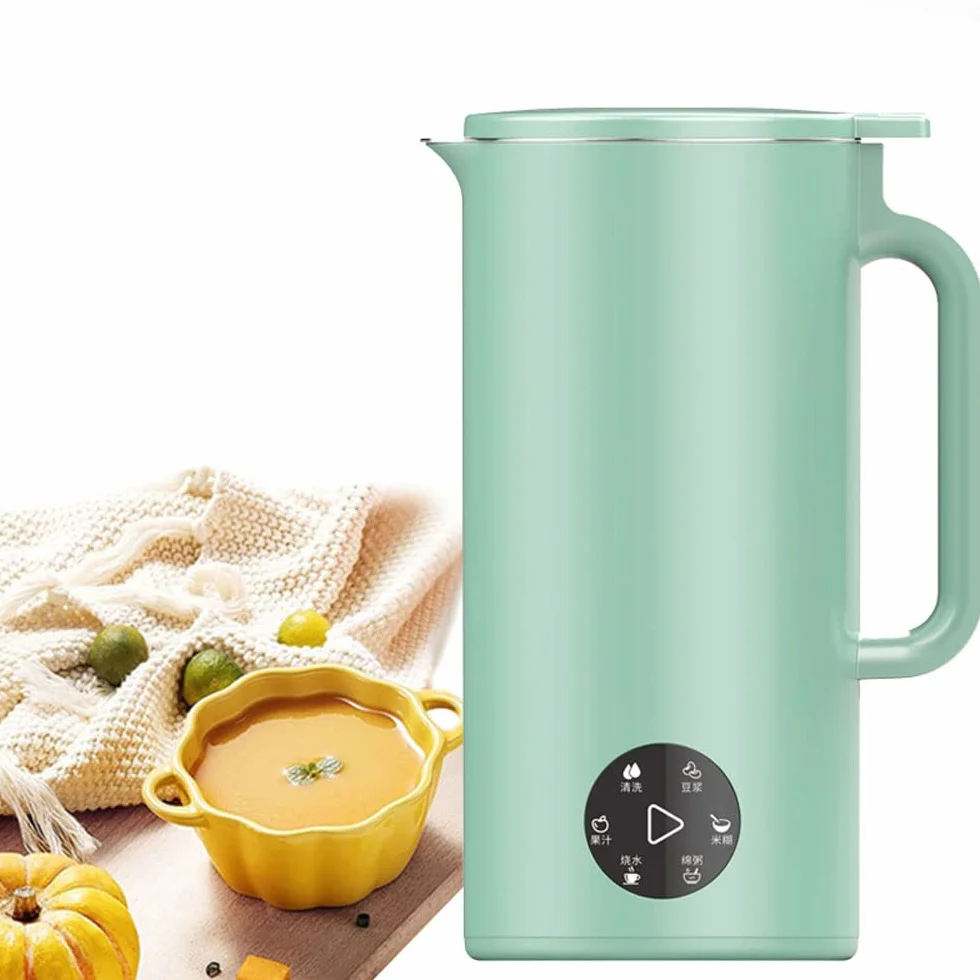 Ekspres do mleka sojowego, 350 ml, mini ekspres do mleka sojowego z ostrzem ze stali nierdzewnej, wielofunkcyjny blender do płatków ryżowych