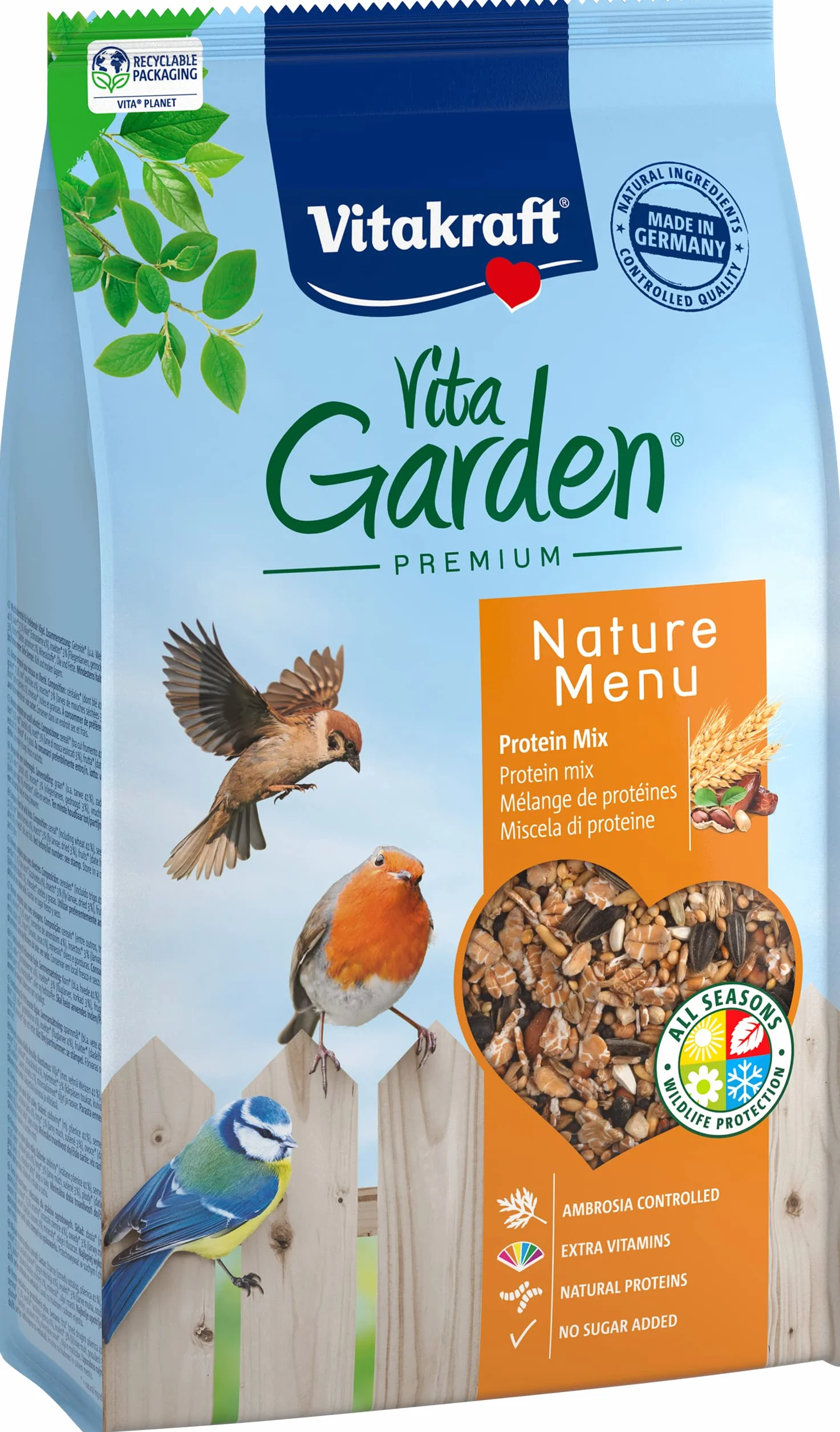 Vitakraft Vita Garden Mieszanka nasion ptaków ogrodowych 1KG