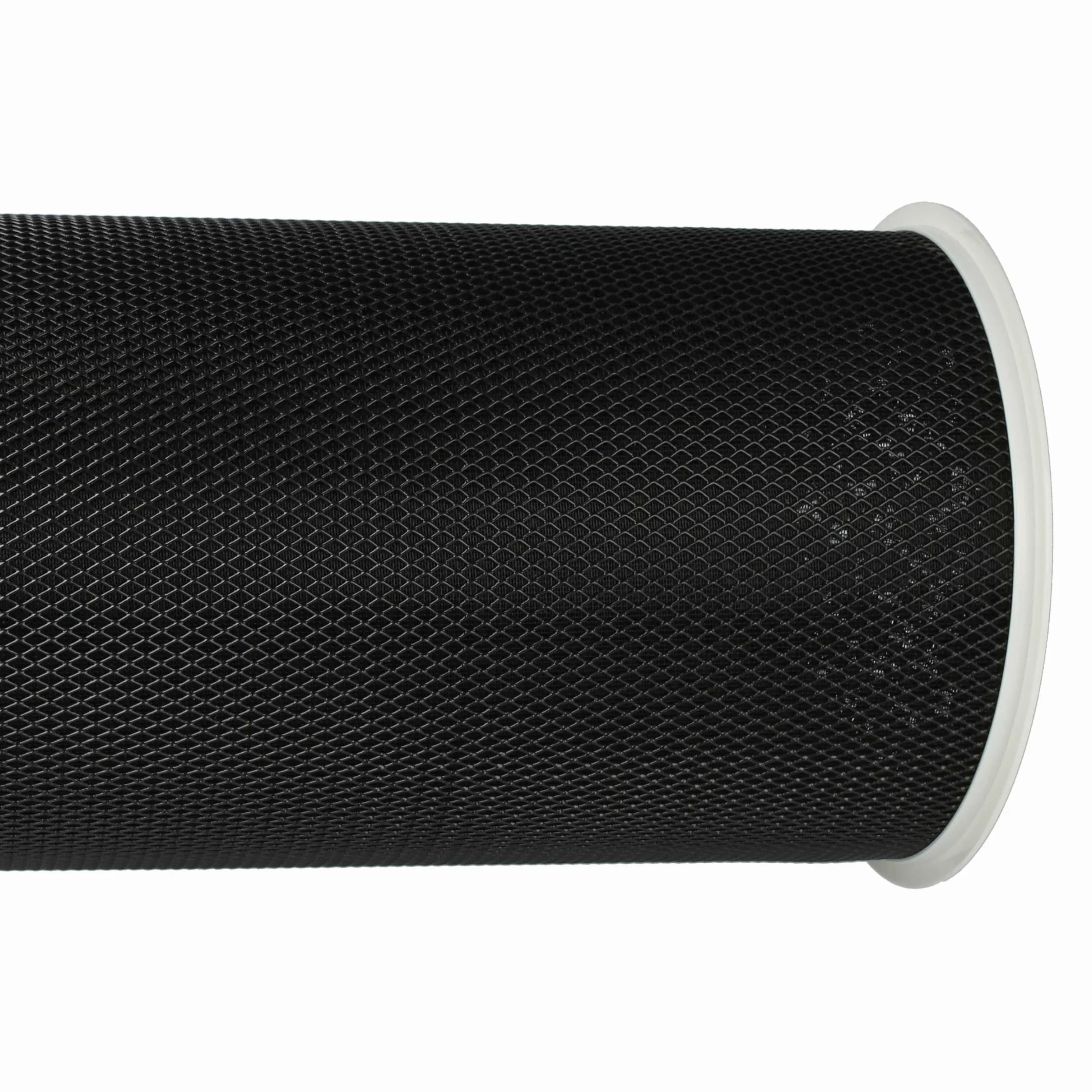 vhbw 8 x filtr z węglem aktywnym kompatybilny z oczyszczaczem powietrza Xiaomi Mi Air Purifier 2, 3, 2H, 2C, 3C, 2S, 3H, filtr powietrza, czarno-szary