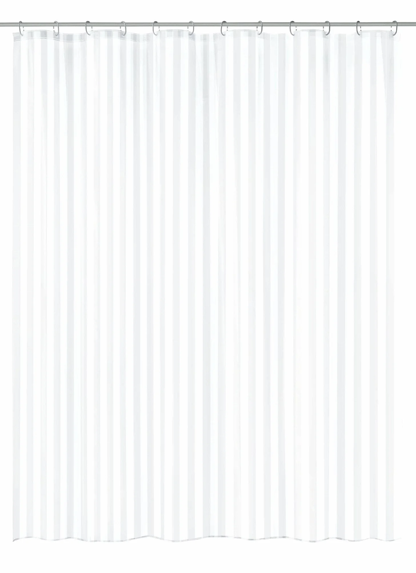 Kleine Wolke Zasłona prysznicowa Noa, 180 x 200 cm, biała