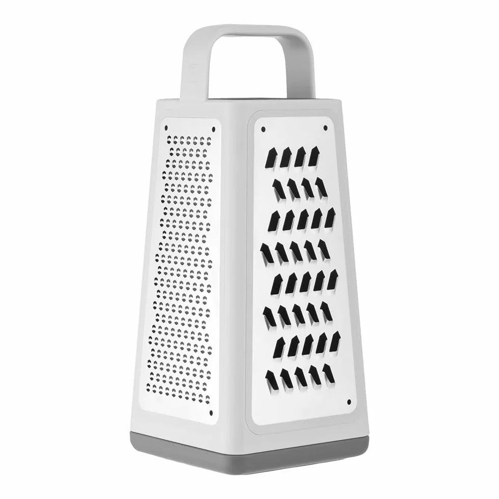 ZWILLING Z-Cut Tarka Czworokątna, technologia tarcia dwukierunkowego, miska zbierająca, ostrze ze stali nierdzewnej, można myć w zmywarce, szary