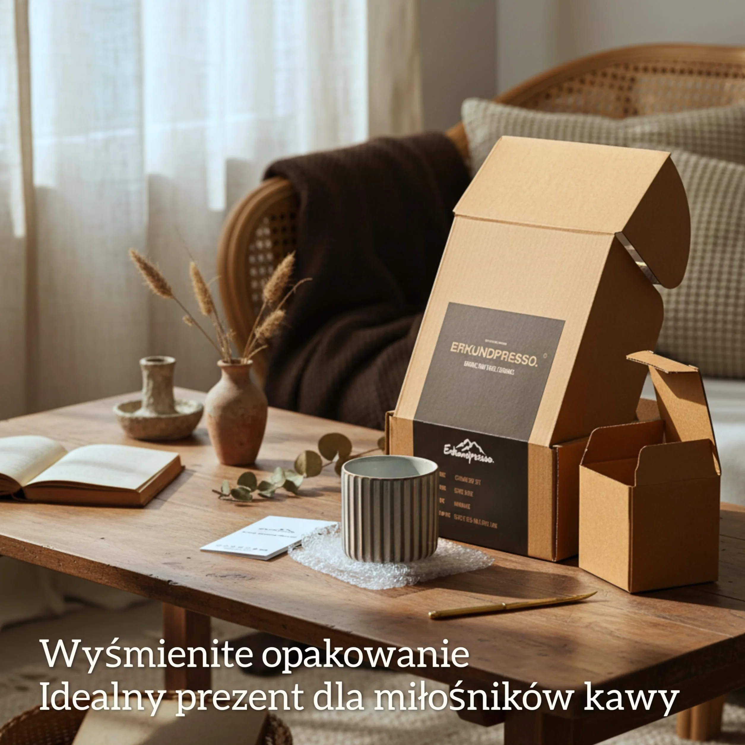 Zestaw 4 filiżanek do espresso 180 ml ceramika zielona