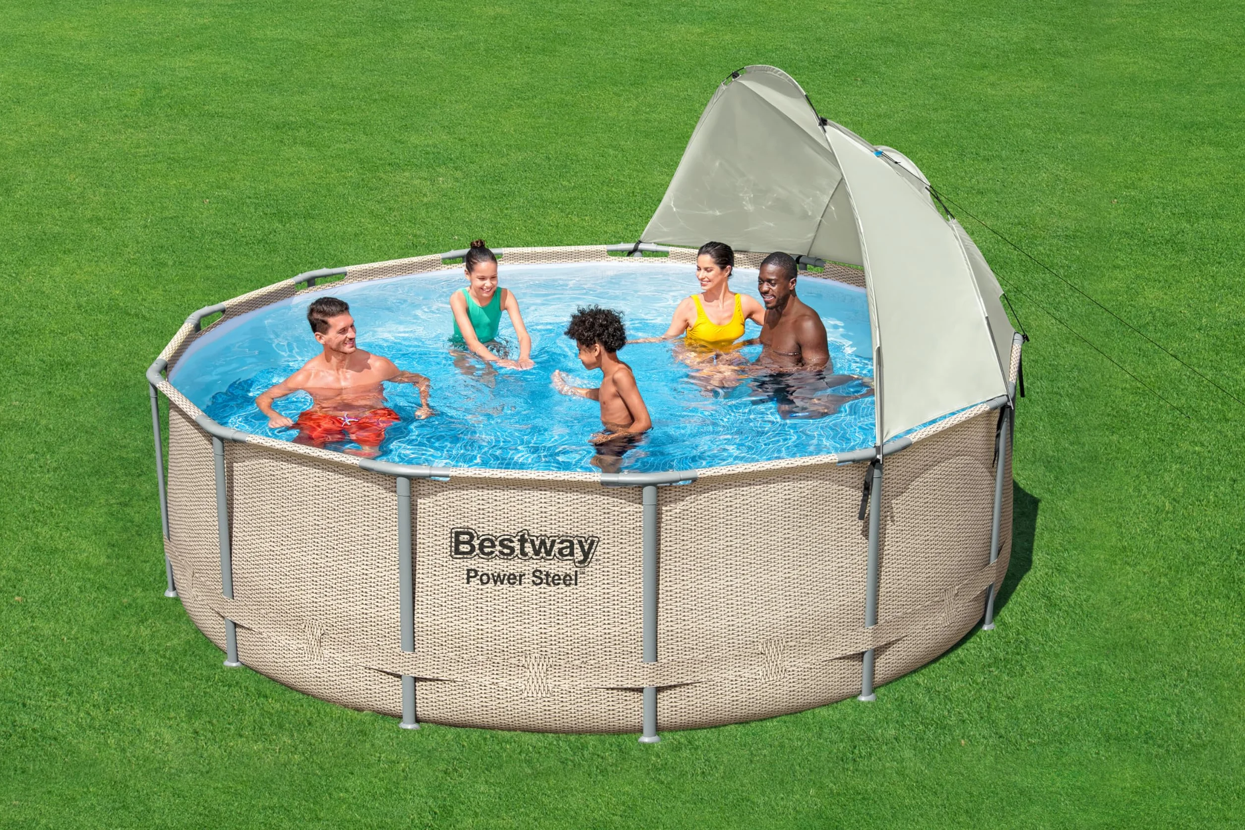 Bestway | Daszek przeciwsłoneczny nad ziemią 3,05-5,49 m