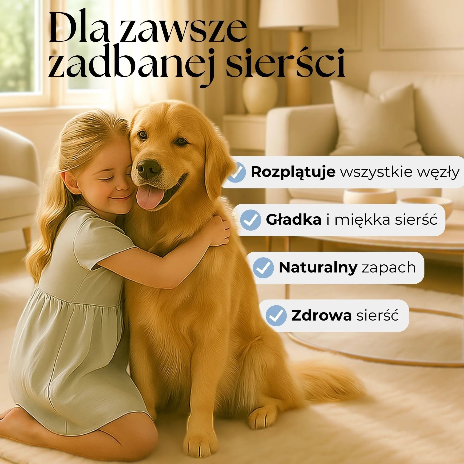 ASSOPET Spray Rozplątujący dla Psów 250ml z Fitokeratyną i Białkami Ryżu