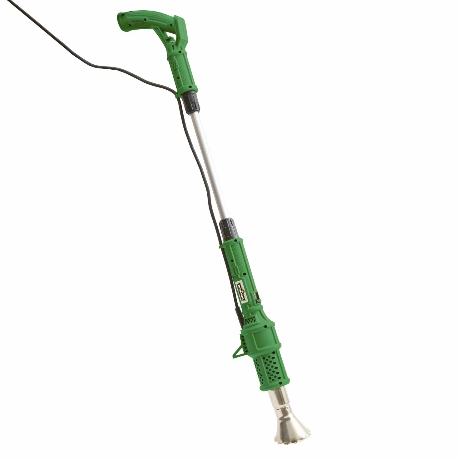 3 Pagen® elektryczny palnik do wypalania chwastów z różnymi nakładkami, palnik do chwastów bez chemikaliów 2000 W, usuwacz chwastów 650°C, palnik bez otwartego płomienia, w zestawie 3-metrowy kabel