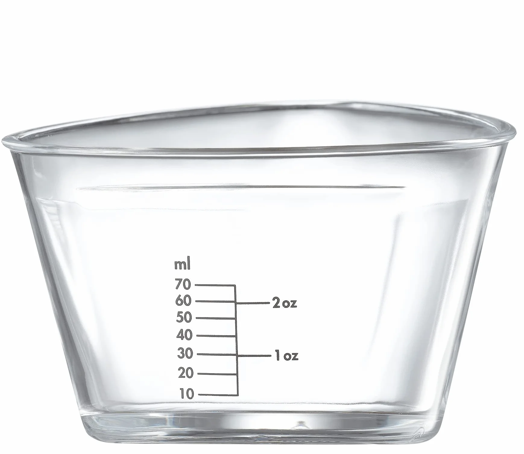 Küchenprofi Wyciskarka do cytrusów z tworzywa sztucznego, ze skalą pomiarową do 70 ml i dzióbkiem, ręczna wyciskarka do soków/wyciskarka do cytrusów, do cytryn i owoców cytrusowych, czarna, 1367001000