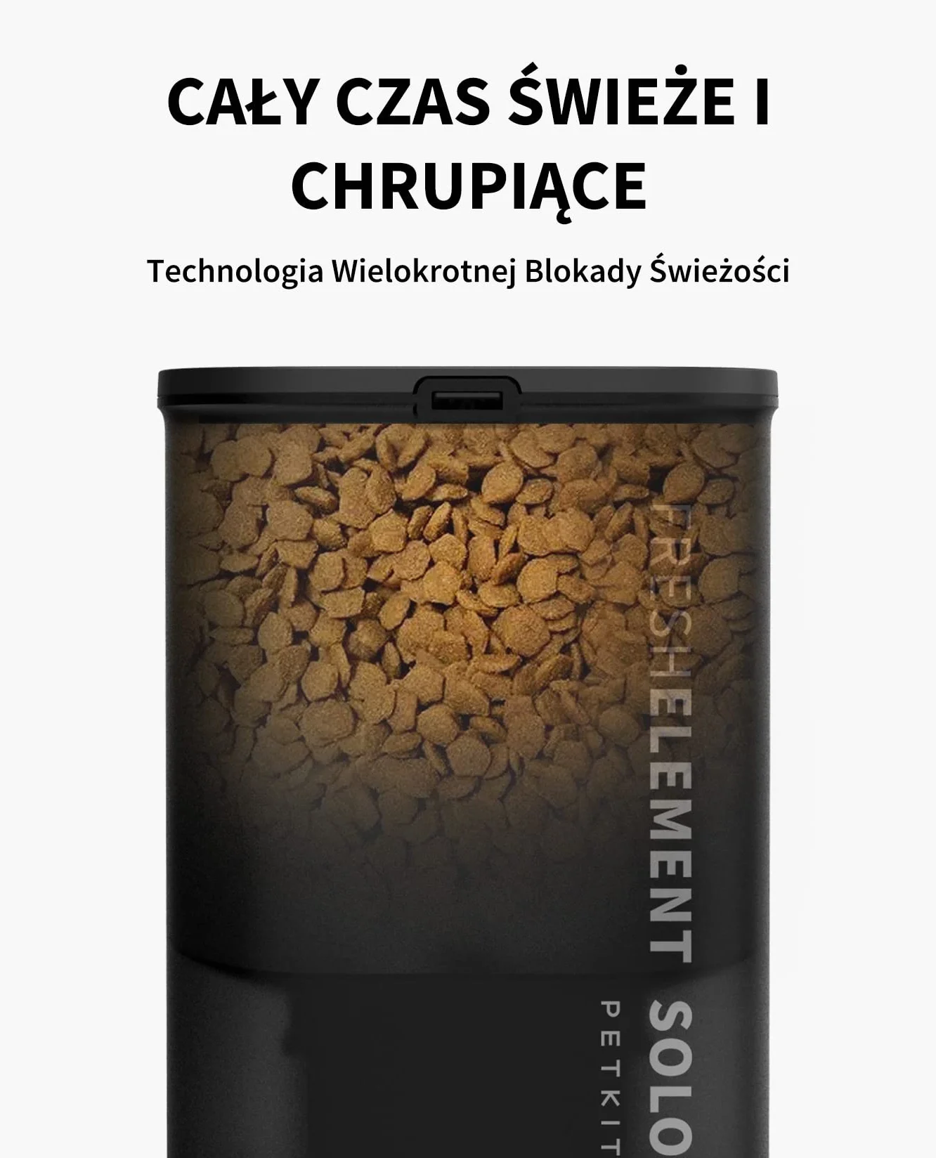 PETKIT Automatyczny Dozownik Karmy 3L WiFi Kontrola APP Miska Stal Nierdzewna Jasnoszary