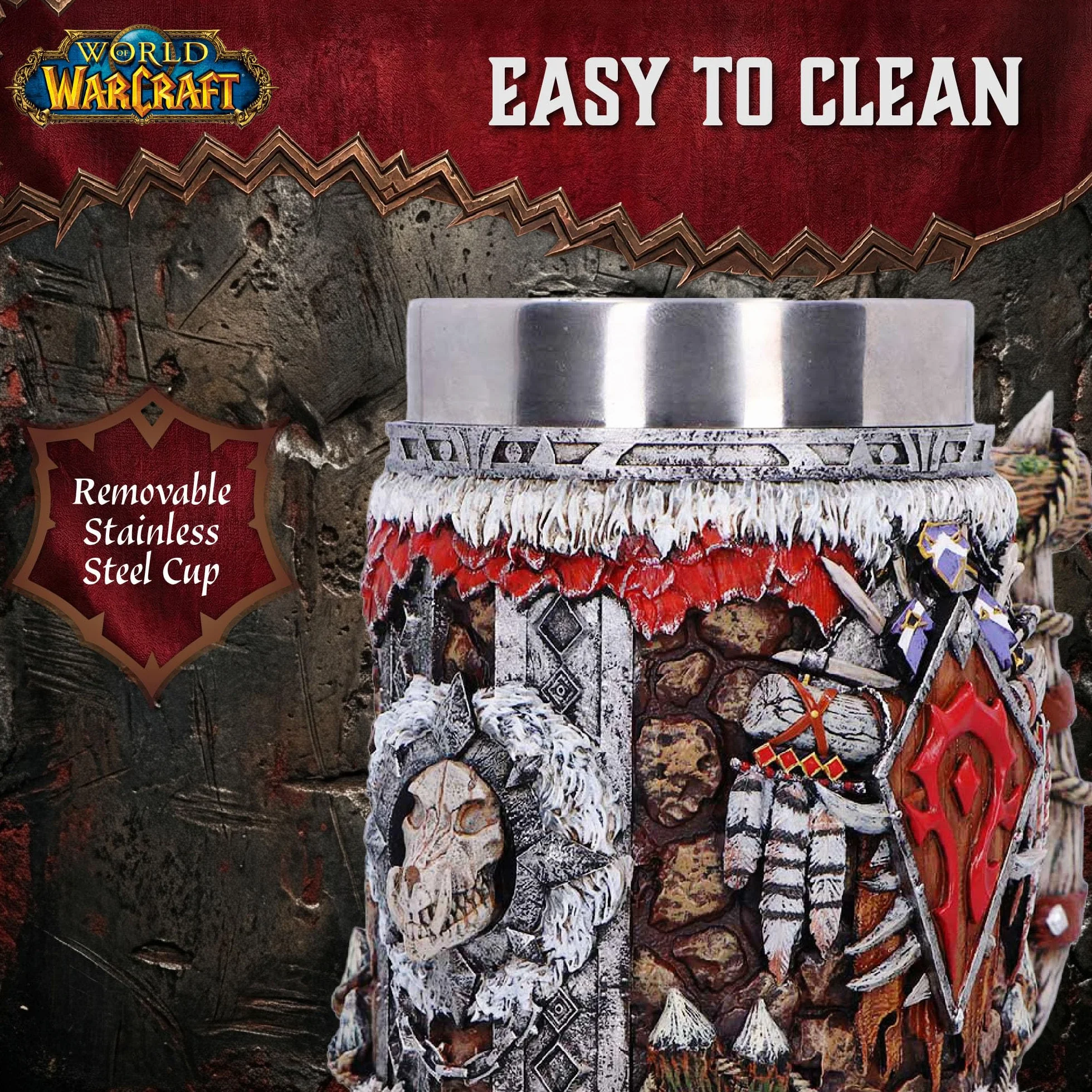 Nemesis Now World of Warcraft Horda Tankard