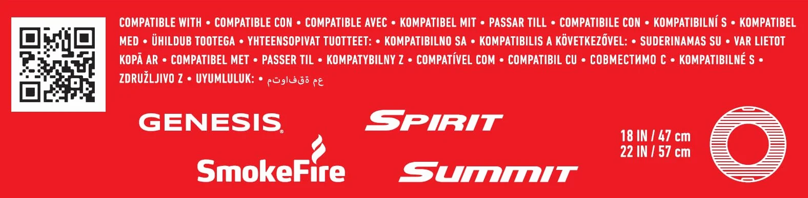 Weber Crafted Glazurowany Kamień do Pizzy, Odporny na Temperaturę, Równomiernie Magazynuje Ciepło, dla Chrupiącego Spodu Pizzy i Łatwego Czyszczenia, Kremowy (8861)