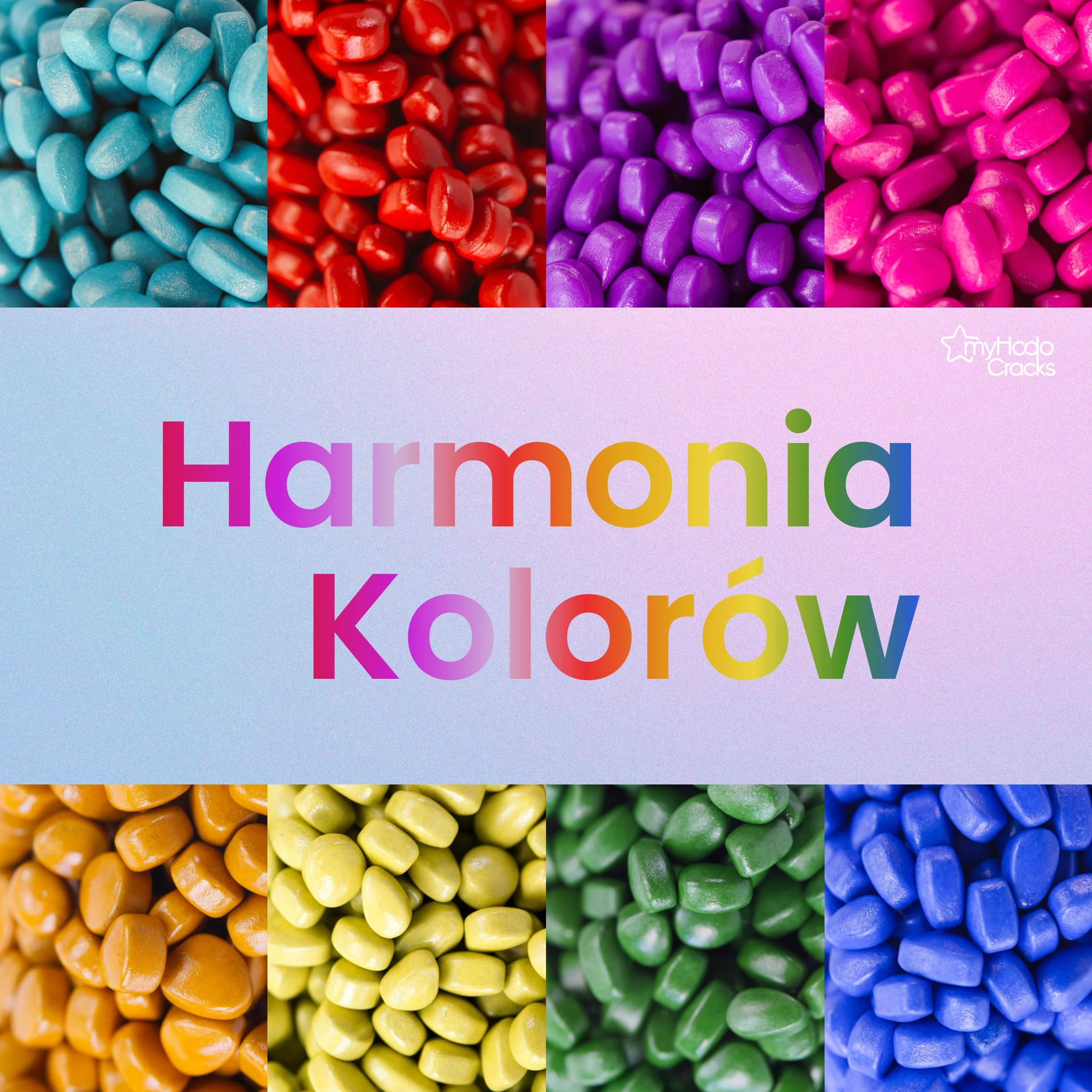 myHodo Crack Magnets Premium Set (1150+sztuk, 5-7 mm) - Kolorowe Kamienie Magnetyczne (Umiarkowana Siła) | Idealny Pomysł na Prezent | Wszechstronne Magnesy dlaKreatywności, ASMR i Redukcji Stresu