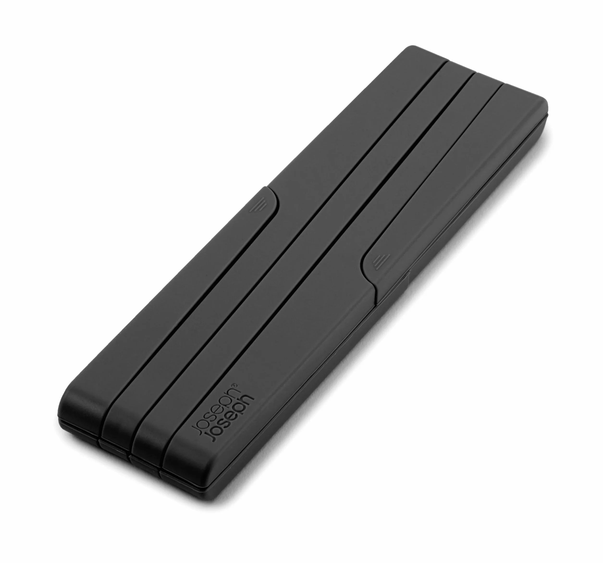 Joseph Joseph Stretch Folding Silicone Trivet do gorących garnków i patelni, rozszerzana podstawka antypoślizgowa, mata żaroodporna na blat kuchenny - czarna