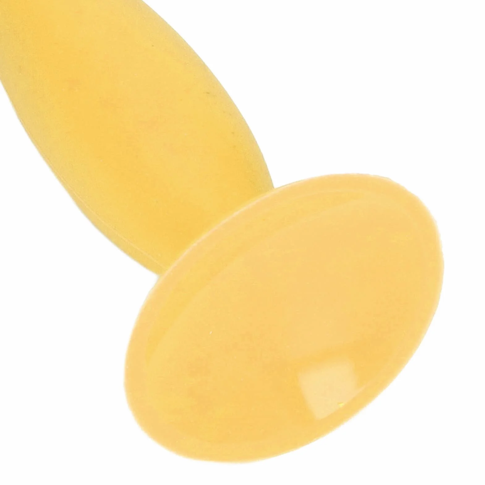 Baby Butt Cream Applicator, Mini dla dziecka Butt Cream Silikon Diaper Rash Cream Brush Butt Spatula Butt Spatula Baby Niezbędniki dla chłopców i dziewcząt (Żółty)