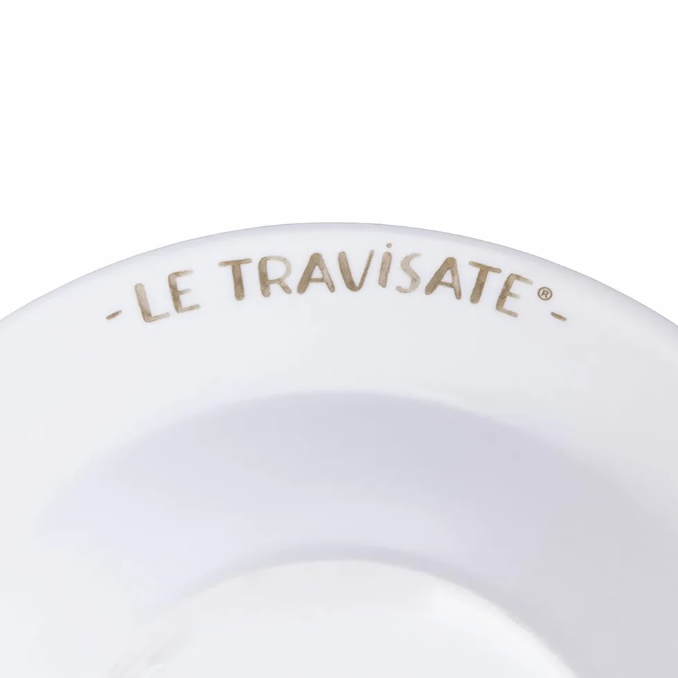 Zestaw 6 talerzy do zupy, 23 cm, porcelana New Bone China, Le Travisate