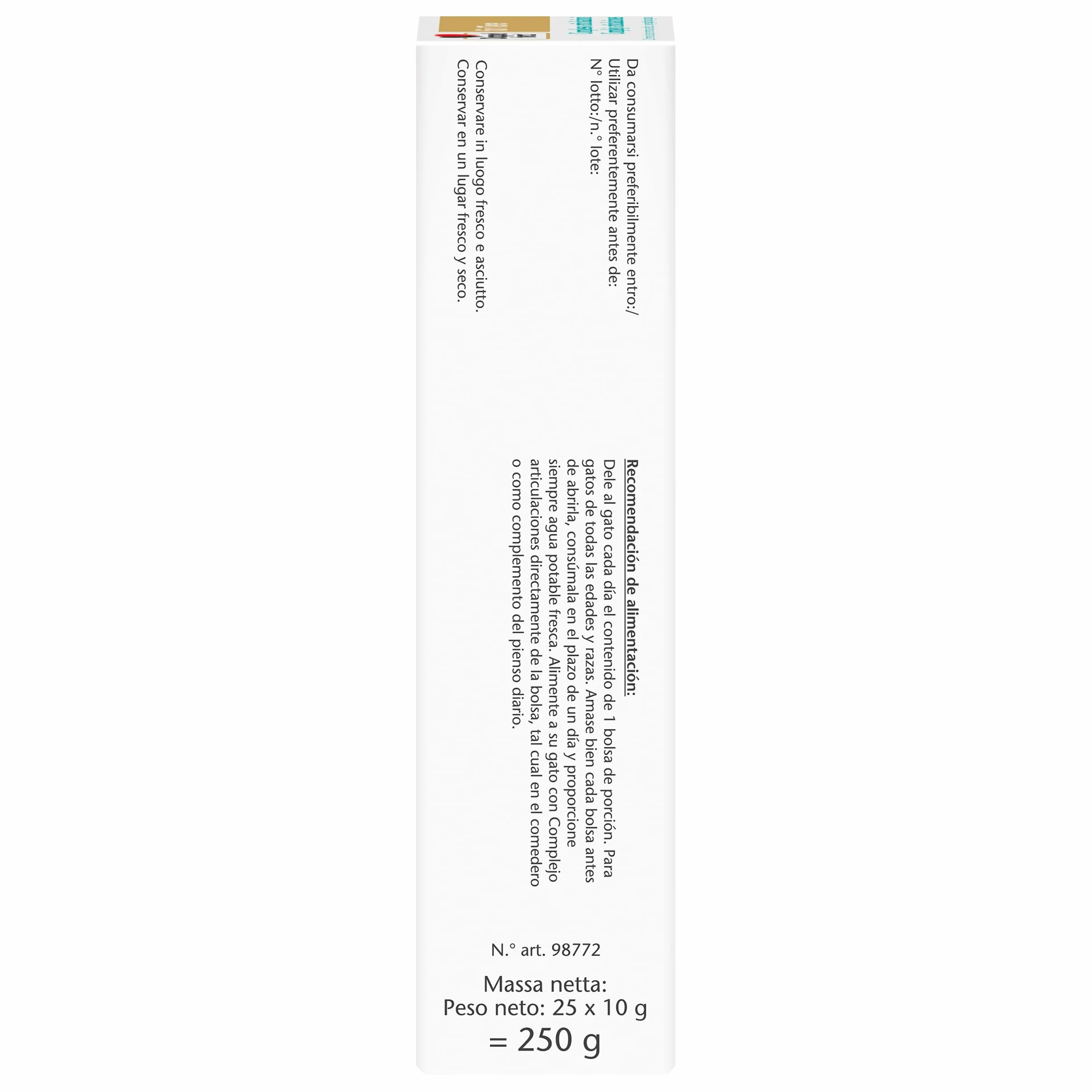 Doppelherz Omega 3 Vitamina E Suplement Diety dla Kotów, 25 x 10 g