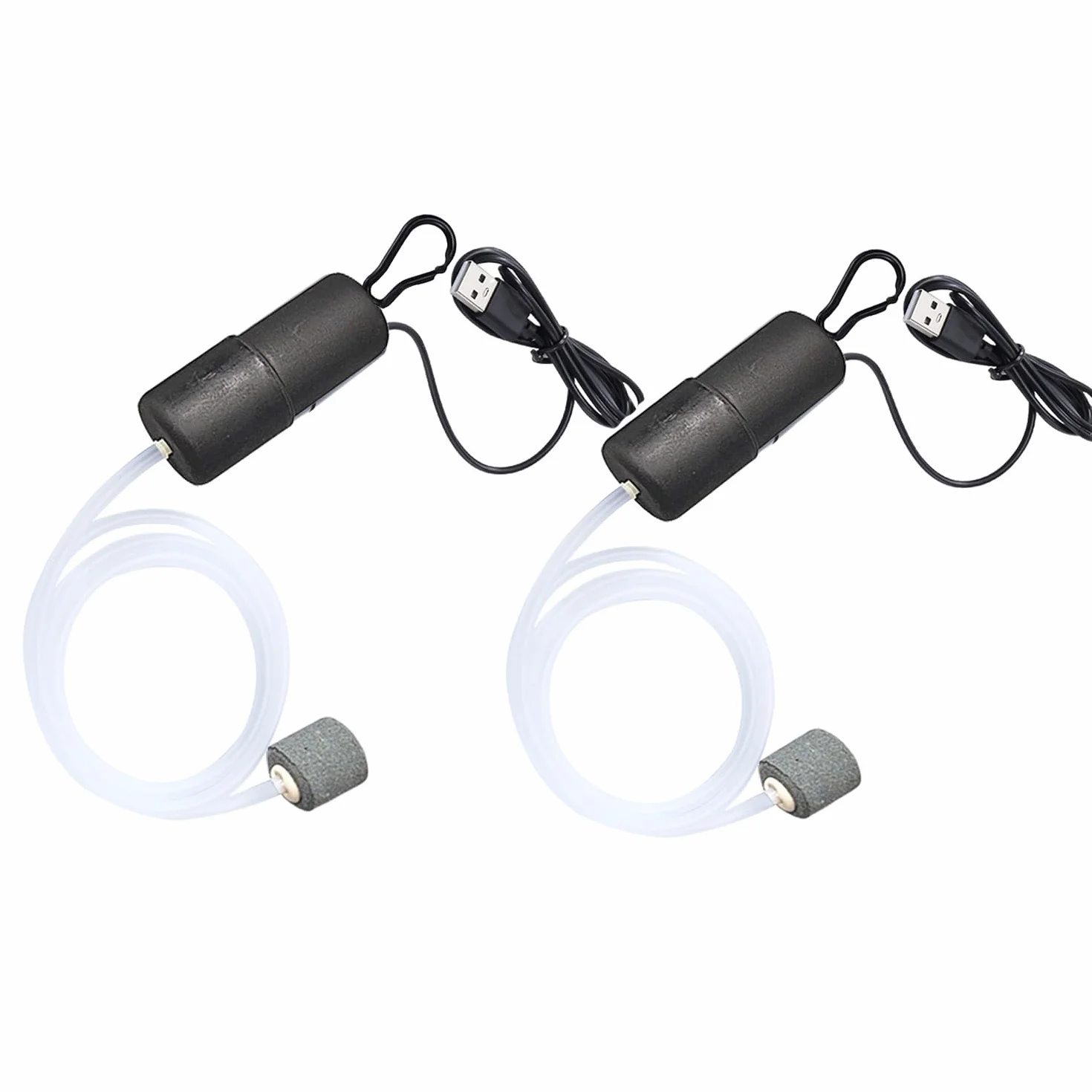 Mini USB Pompa Powietrza do Akwarium z Kamieniem Powietrznym