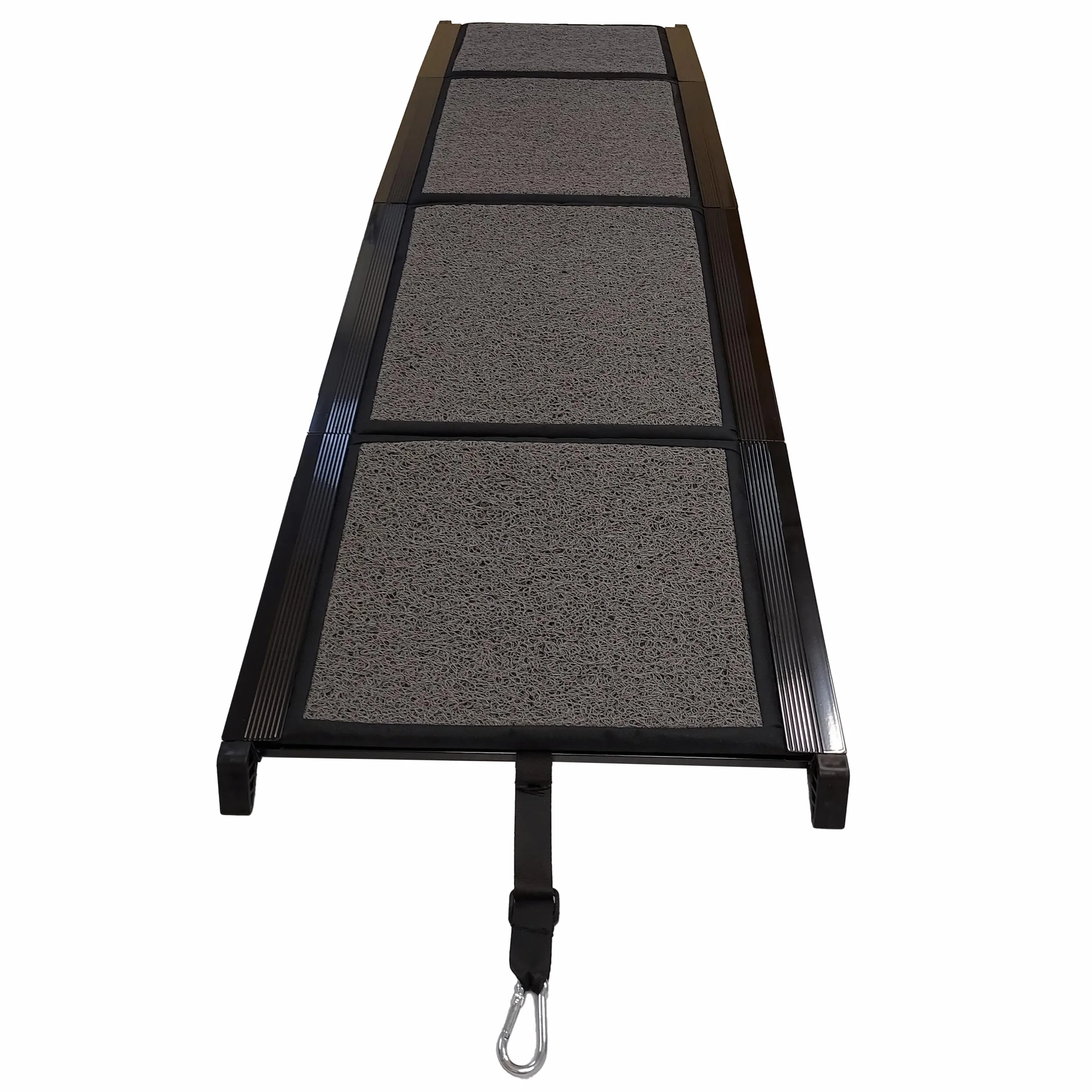NK Rampa dla Psów Składana Antypoślizgowa Lekka Wytrzymała Do 65 Kg 160x44 Cm Czarny