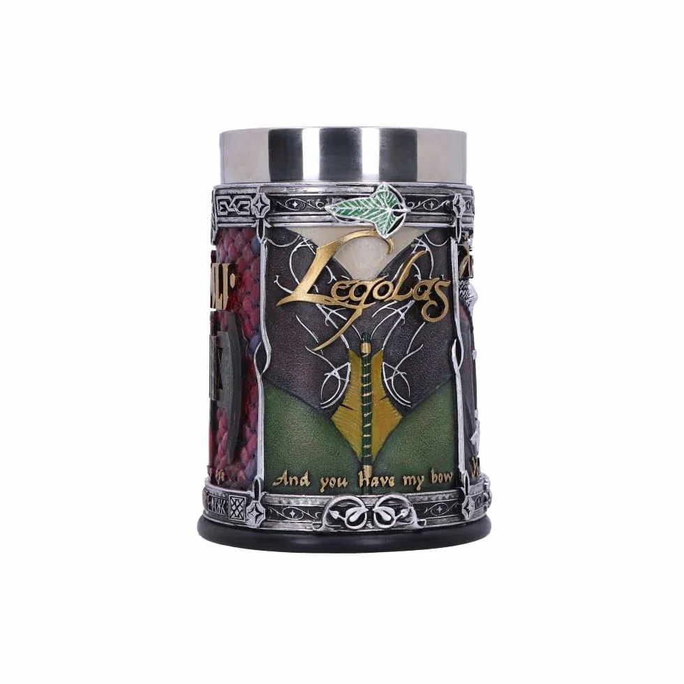 Nemesis Now Oficjalnie licencjonowany kufel "Władca Pierścieni", wielokolorowy, 15,5 cm