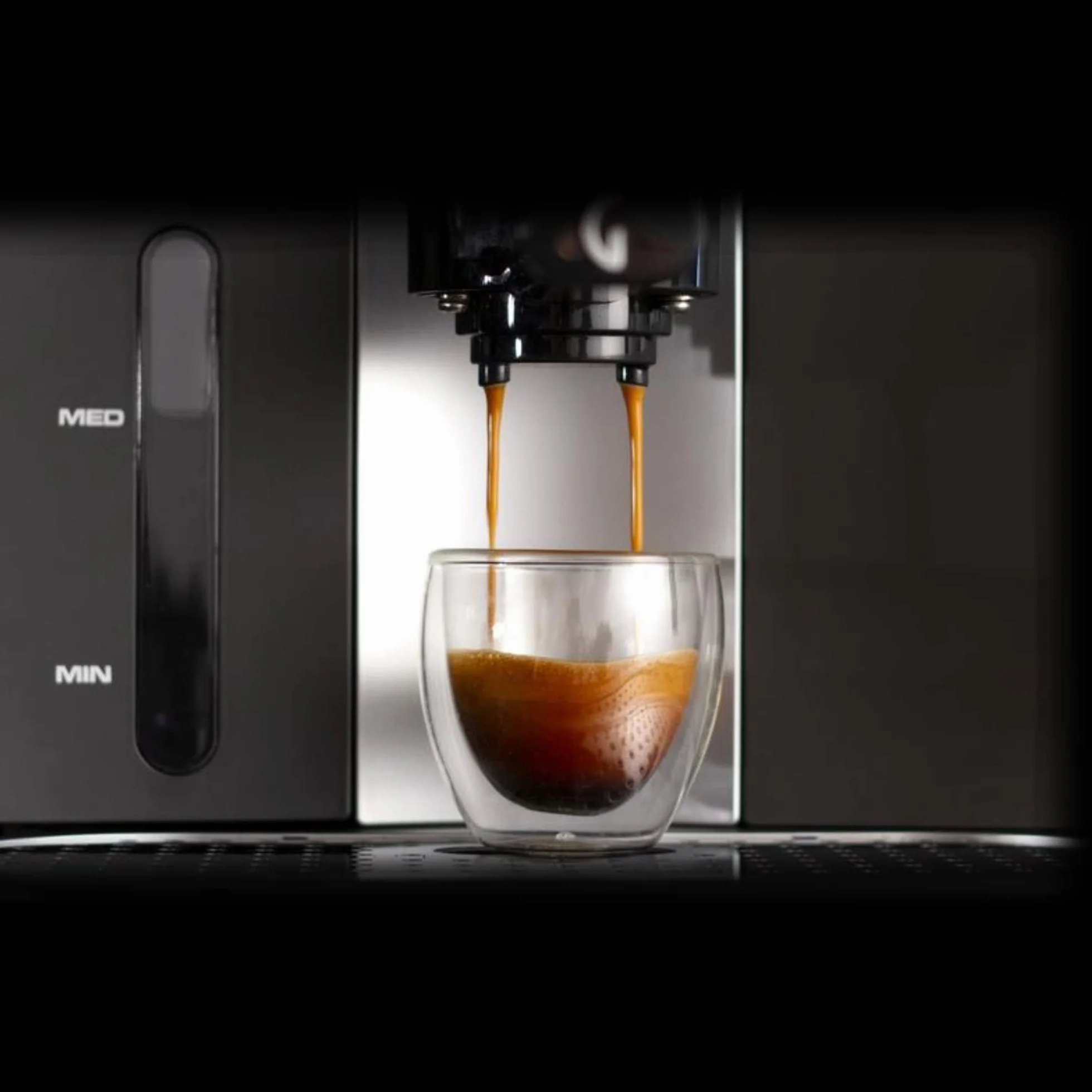 Gaggia RI8525/01 Carezza Deluxe Ręczny ekspres do kawy mielonej i strąków, 230V, 50Hz, 1900 W, szary/czarny