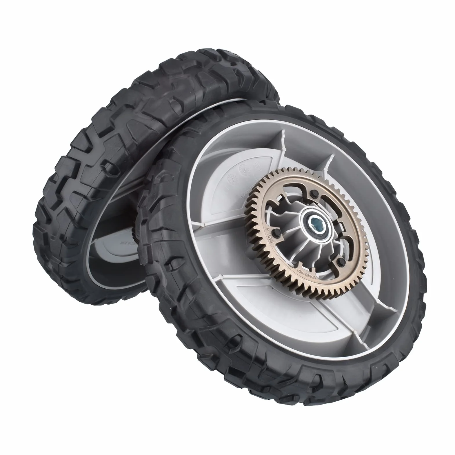 Tylne koło do Husqvarna 501067001, 11”, pasuje do kosiarki HU725AWDH HU725AWDHQ HU800AWDH, 2 szt.