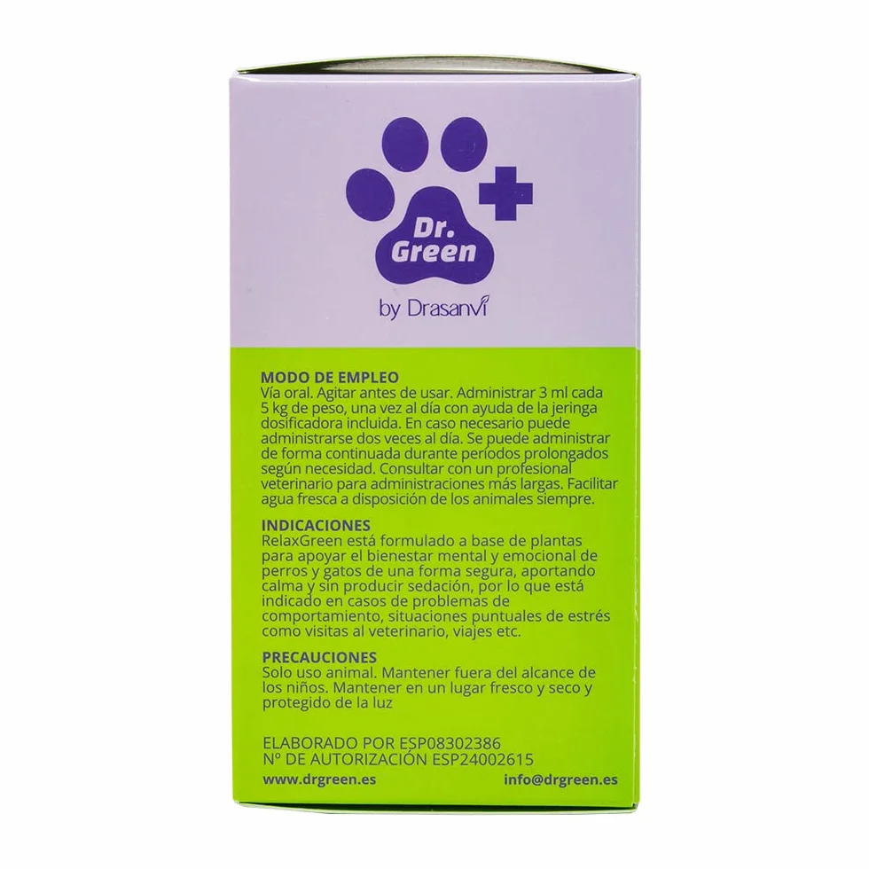 DRGREENVET Dr Green Veterinaria Relaxgreen produkt do pielęgnacji 120 ml
