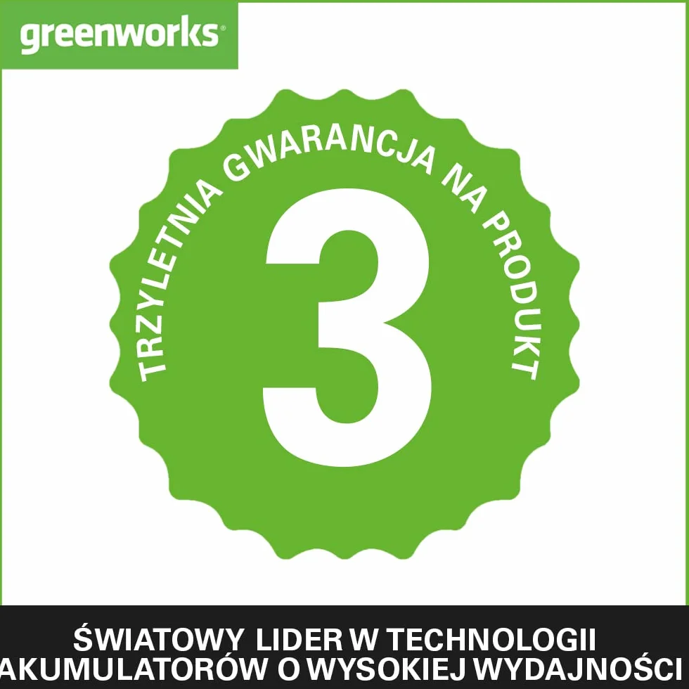 Greenworks G40TL Akumulatorowy Kultywator, Glebogryzarka z Przednimi Zębami, Szerokość Pracy 25 cm, Głębokość Pracy 13 cm BEZ Akumulatora 40V i Ładowarki, 3 Lata Gwarancji