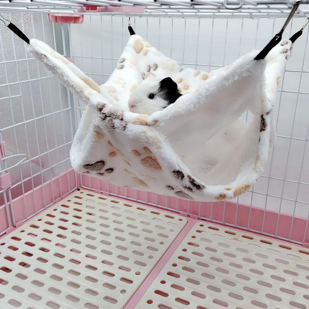 WeddHuis 1 sztuka poduszka dla chomika Gerbils małe zwierzęta domowe miękkie ciepłe pióro zwierzę domowe akcesoria klatka poduszka dla małych zwierząt do spania Hamster (gwiazda)