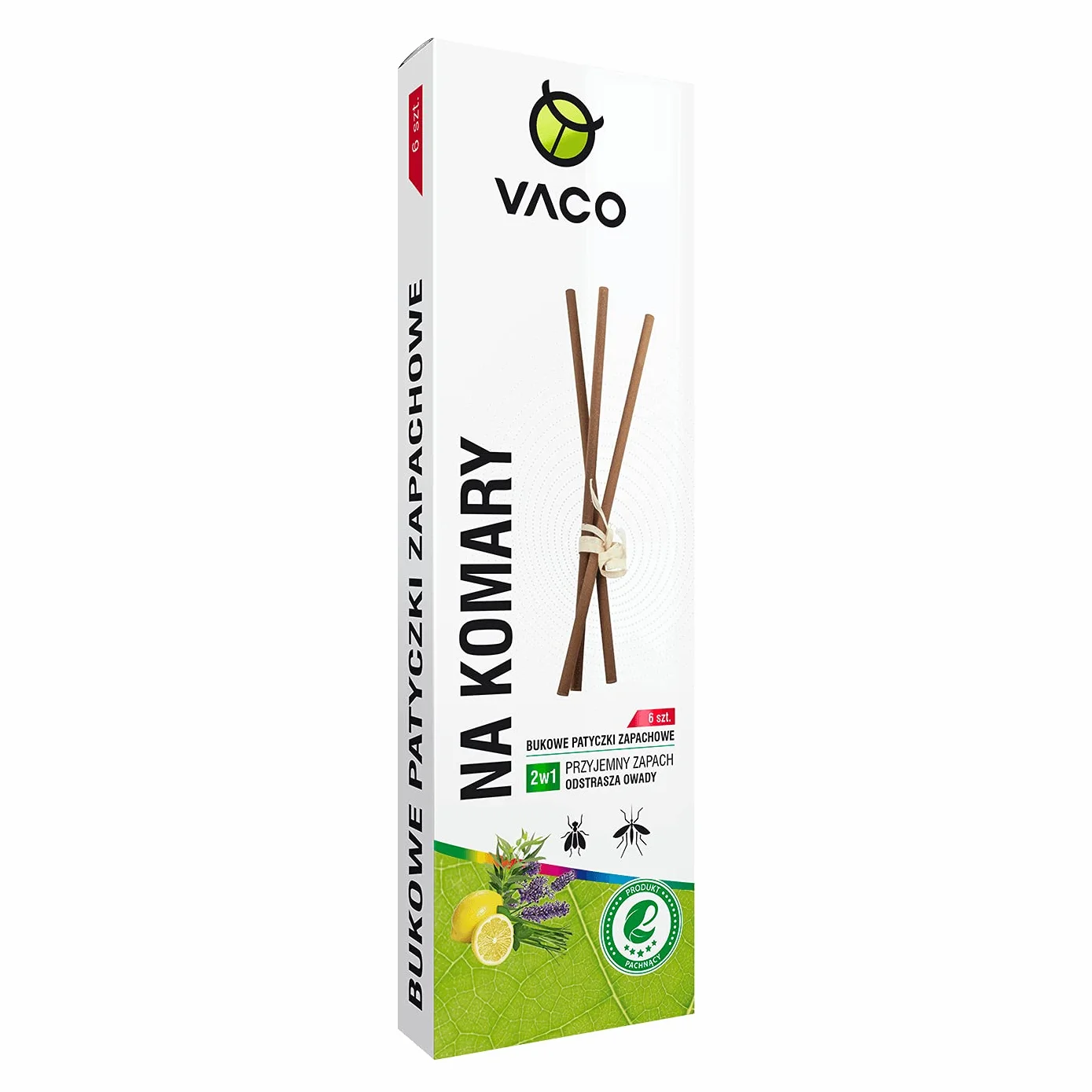 ECO Wkład - Patyczki odstraszające komary i meszki (Citronella) DUOPACK - 6 szt.