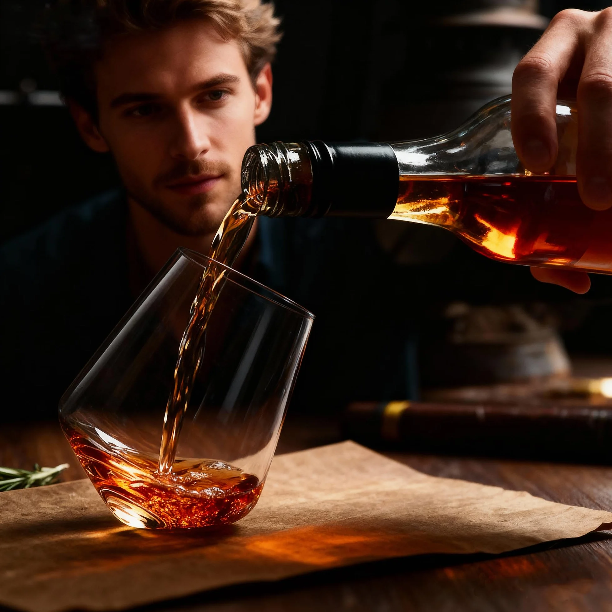 Szklanki do rumu, do whisky, koniaku, whisky bez trzonka, kieliszki do degustacji, kryształowe kieliszki do likieru, zestaw 6 sztuk, 300 ml