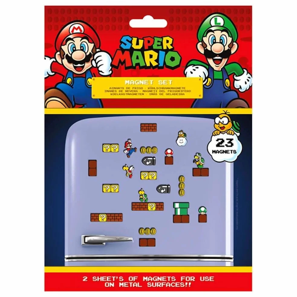 SUPER MARIO MAGNET SET