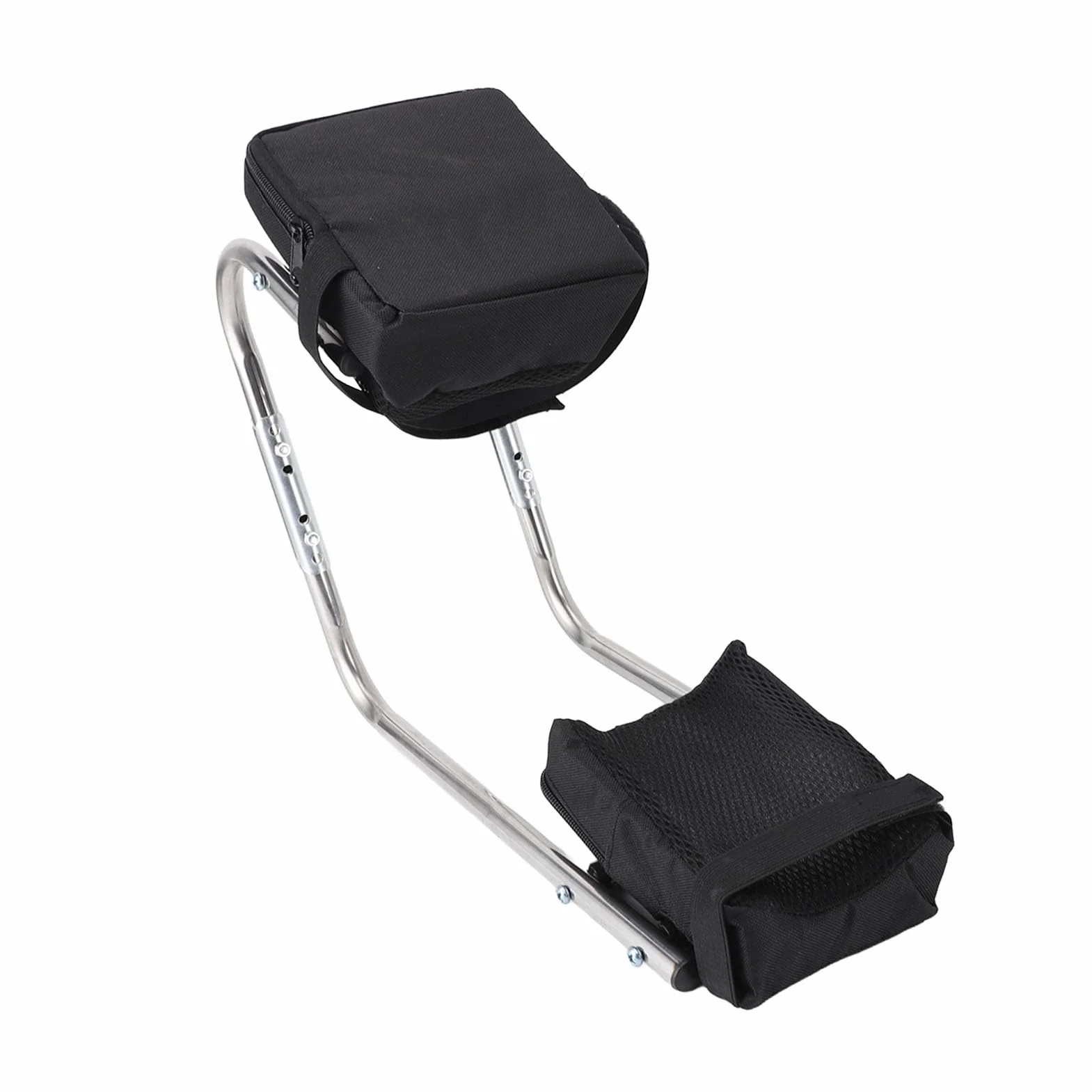 Generic Klęcznik Ogrodowy ze Stali Nierdzewnej, Regulowany Kąt Wysokości, Stołek Ogrodniczy z ergonomiczną ochroną Stawów, Idealny dla Ogrodników