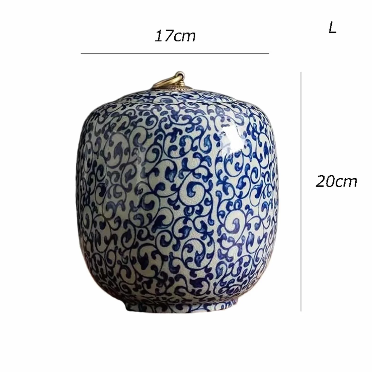 pojemnik na herbatę Chiński pojemnik na herbatę ceramiczny słoik uszczelniający gospodarstwa domowego duży magazyn do przechowywania herbaty Retro luźna herbata liściasta uniwersalny słoik ceramiczny