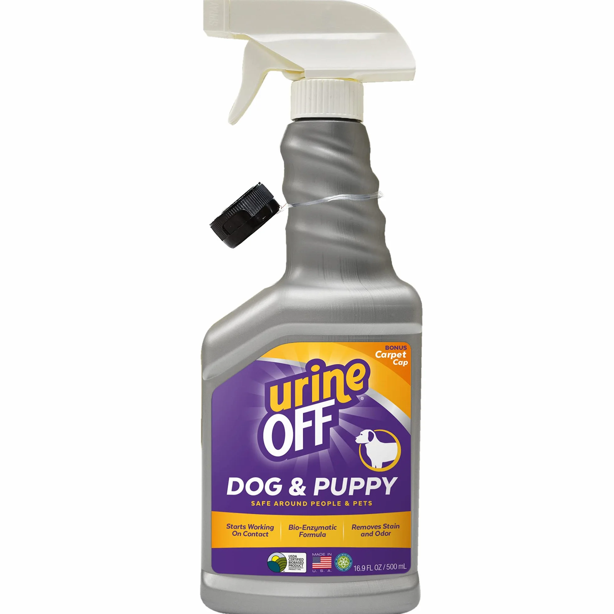 Urine Off dla psa i szczeniaka spray do twardych powierzchni, 500 ML - Made in USA